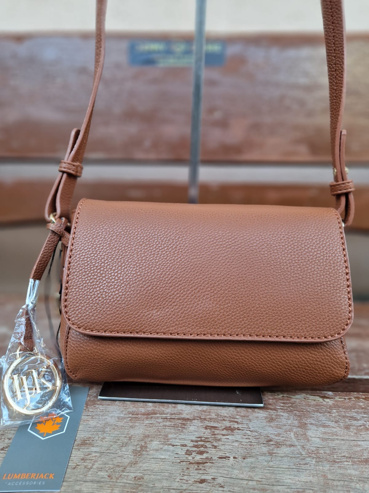 Tracolla DIANA LKP03WBA0308 cognac