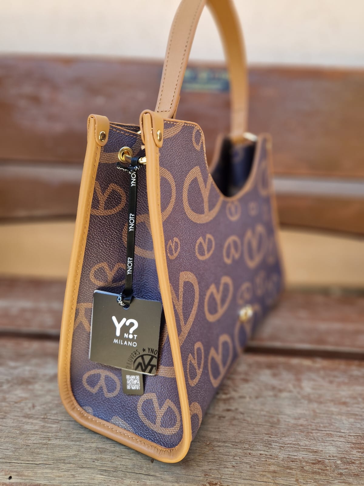 Ynot? Borsa a mano MAT704 brown