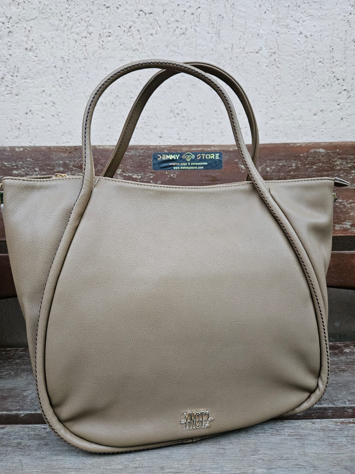 Ynot? Borsa tote FAN012 mustard