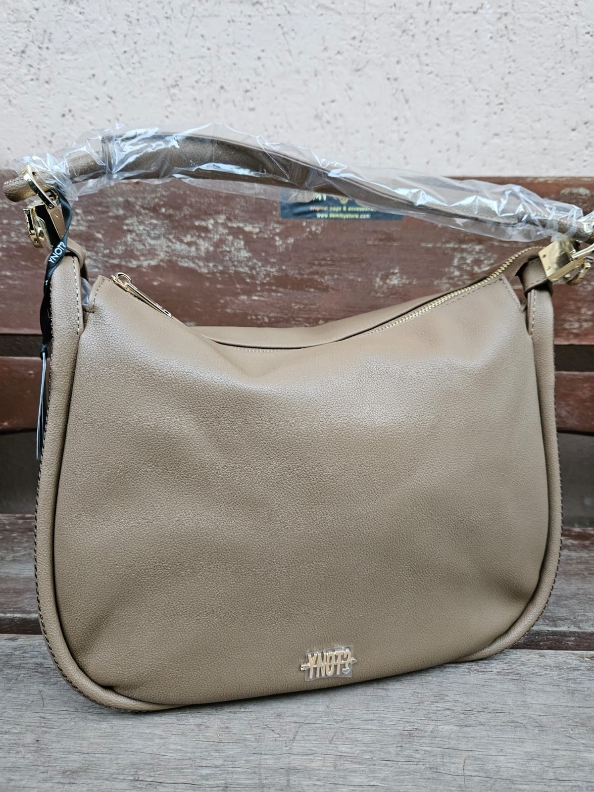 Ynot? Borsa hobo FAN010 mustard