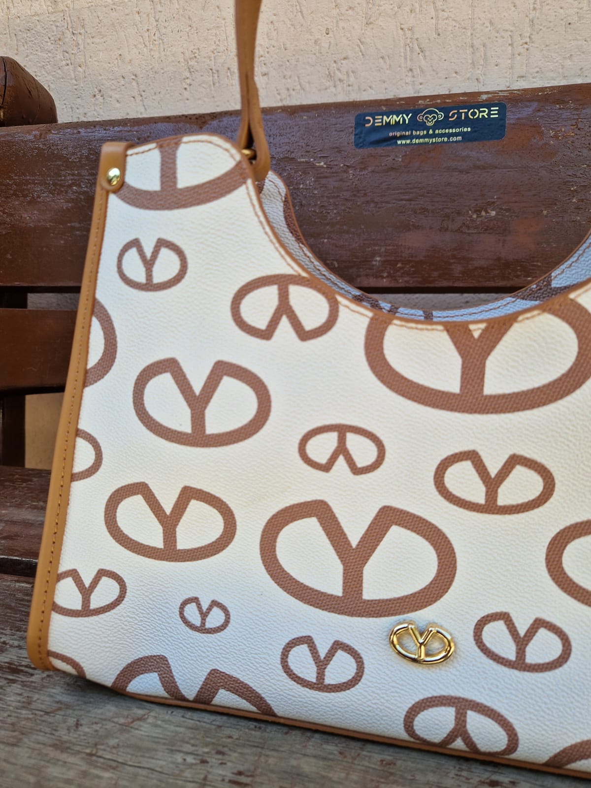 Ynot? Borsa a mano MAT704 cream