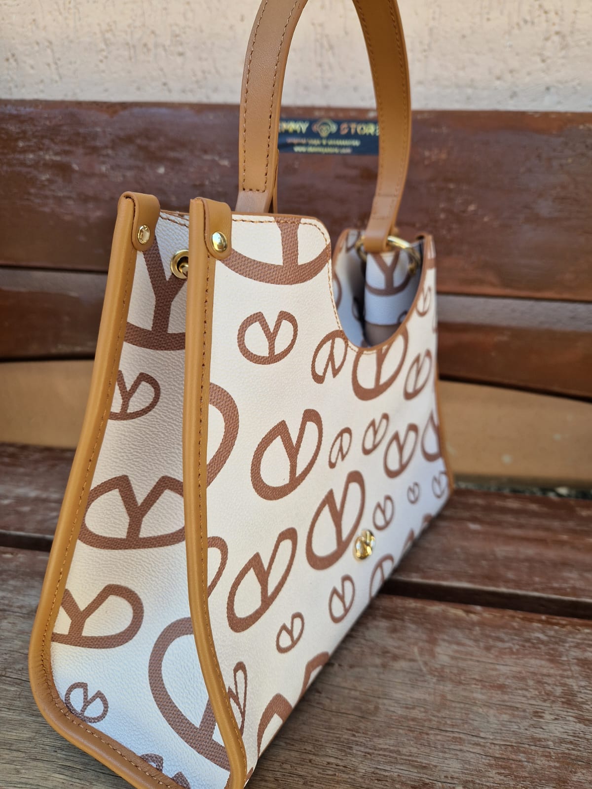 Ynot? Borsa a mano MAT704 cream