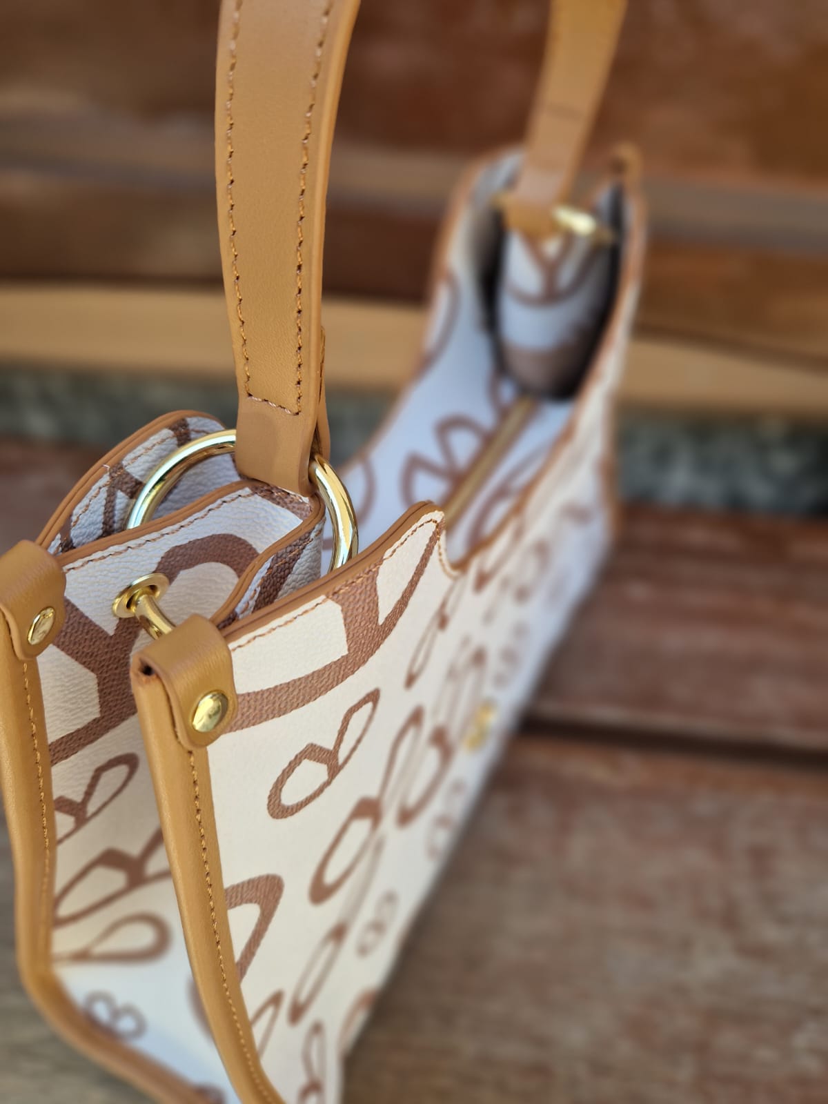 Ynot? Borsa a mano MAT704 cream