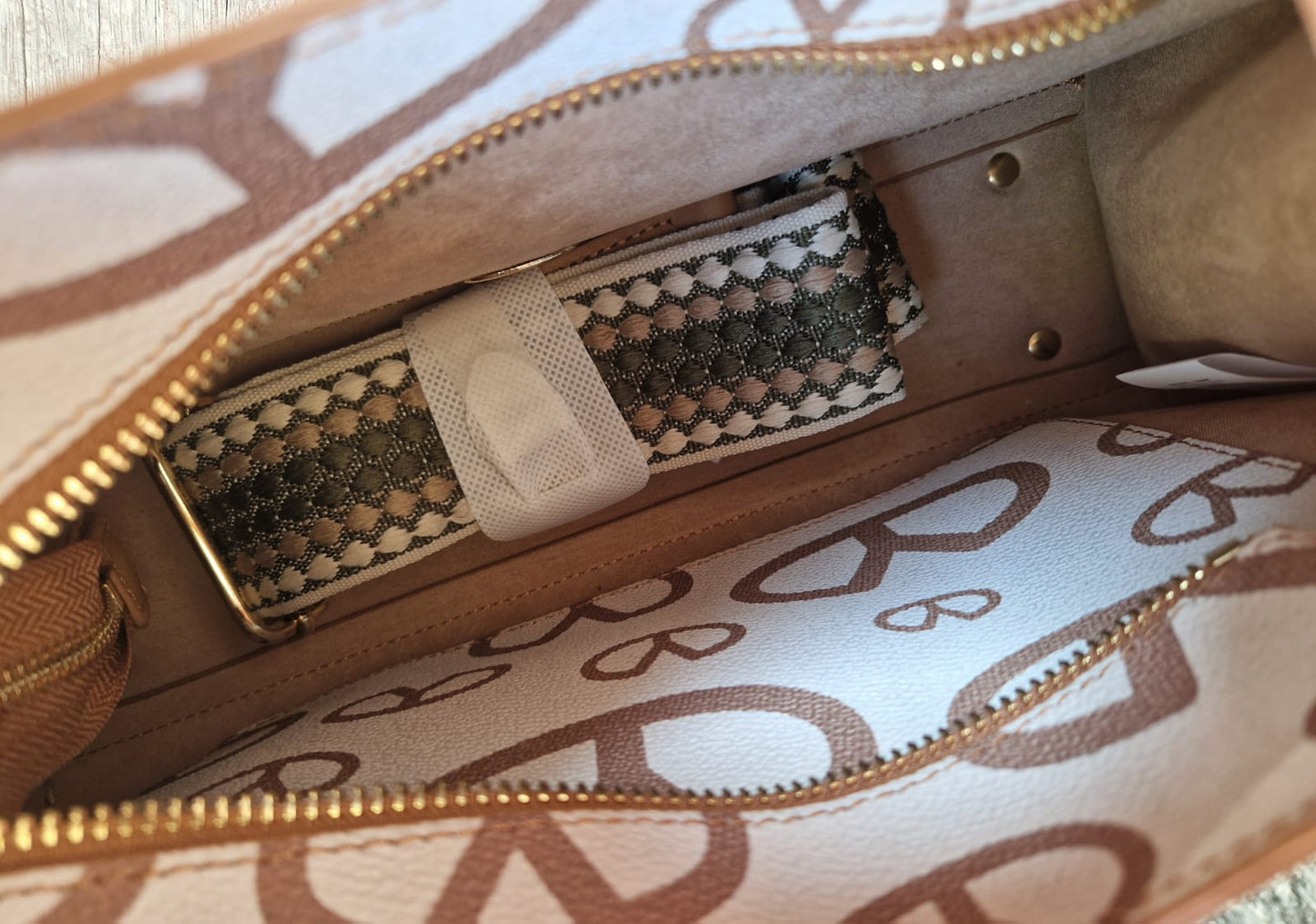 Ynot? Borsa a mano MAT704 cream