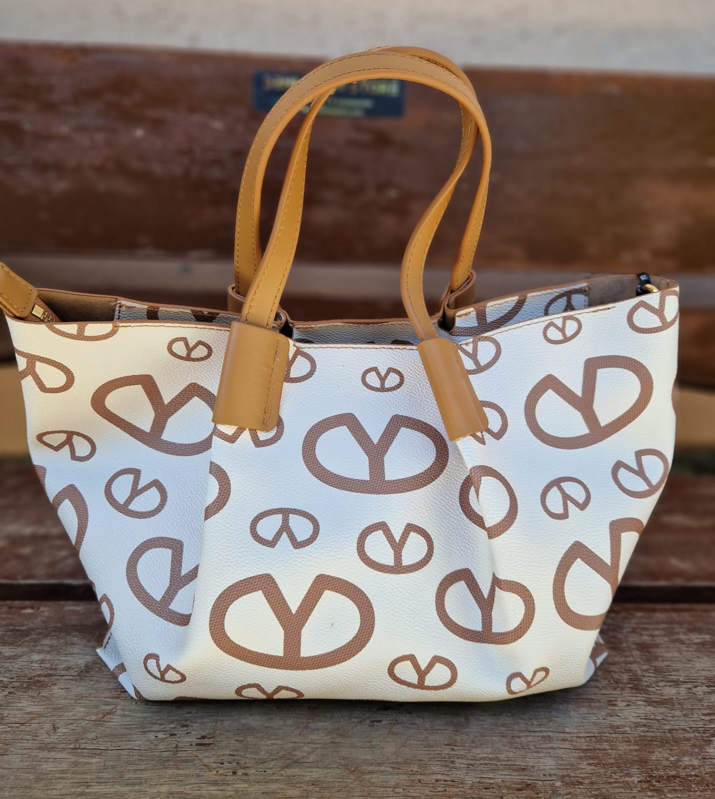 Ynot? Borsa a mano MAT708 cream