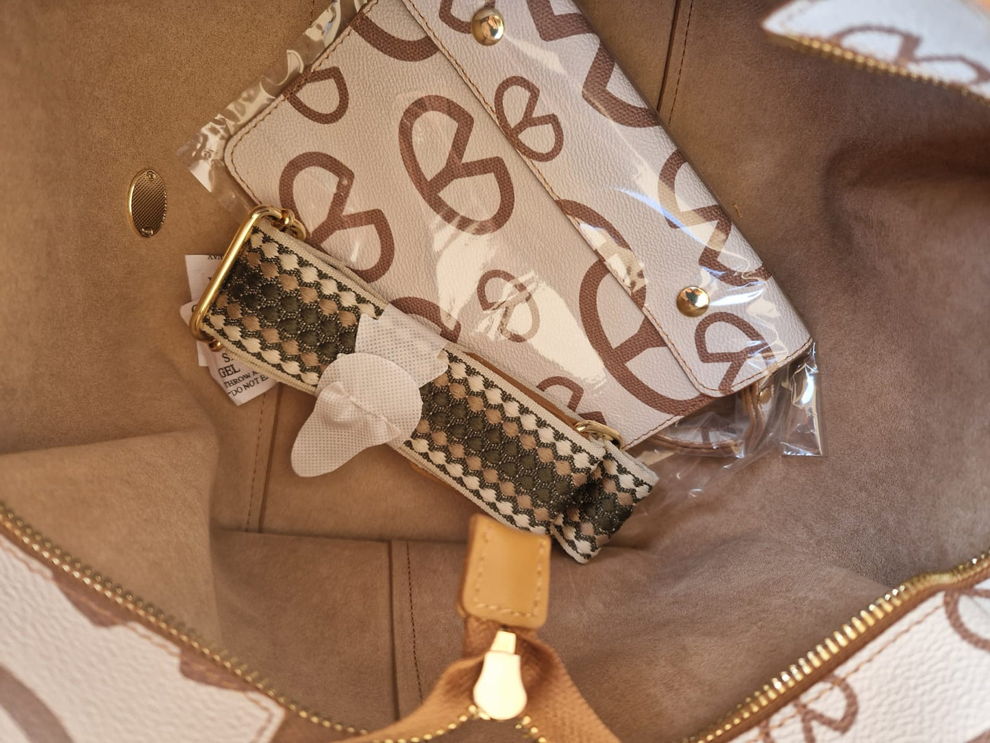 Ynot? Borsa a mano MAT708 cream