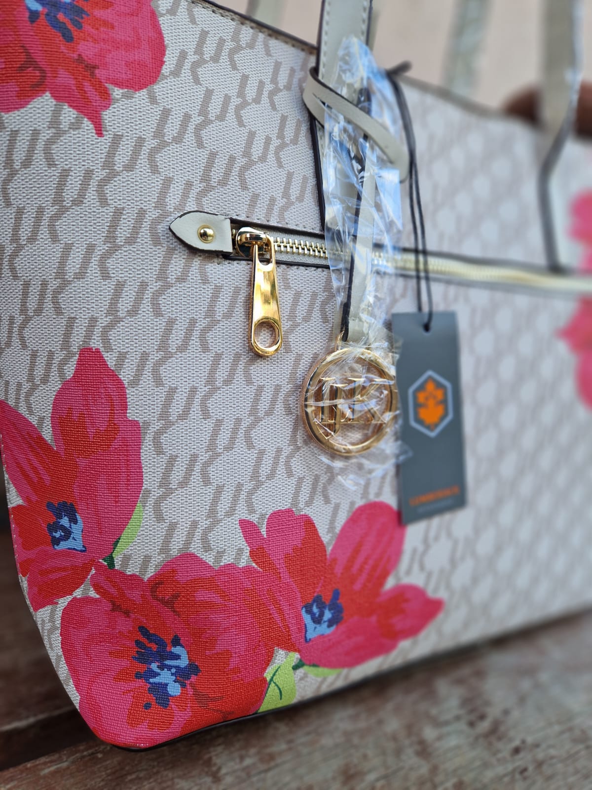 Borsa Jamie LKP03WBA0901 flowers