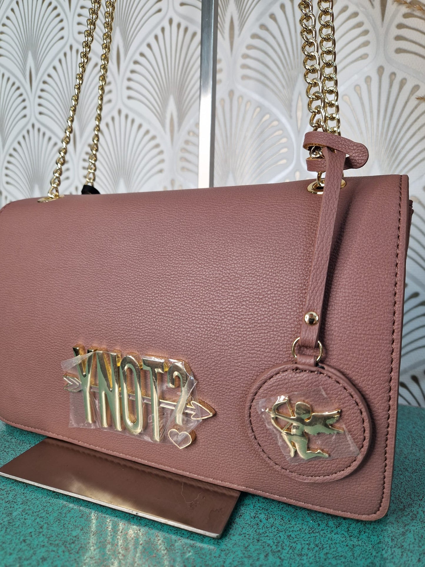 Ynot? Flap bag LVS001 mouve