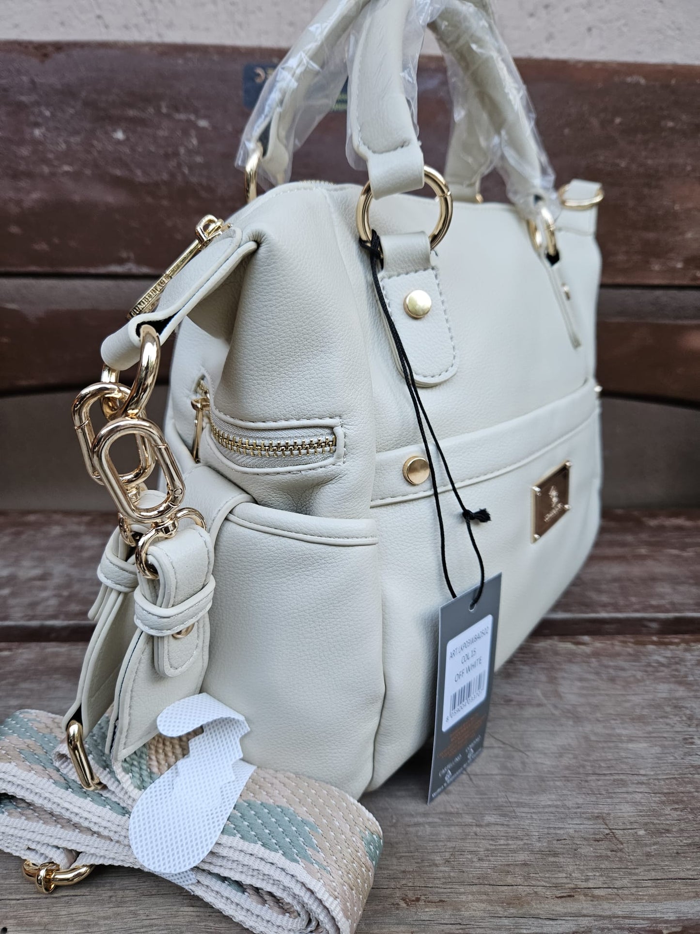 Borsa a mano SIA LKP03WBA0502 off white