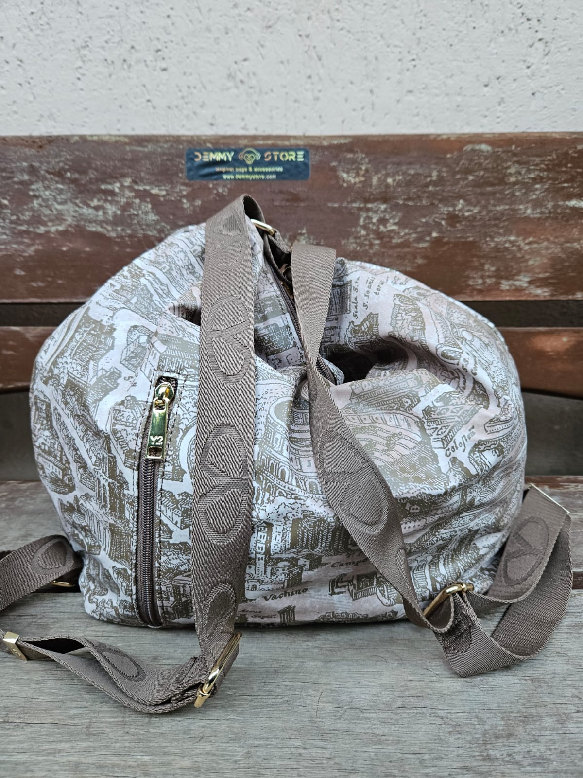 Ynot? Borsa e zaino GUM001 almond