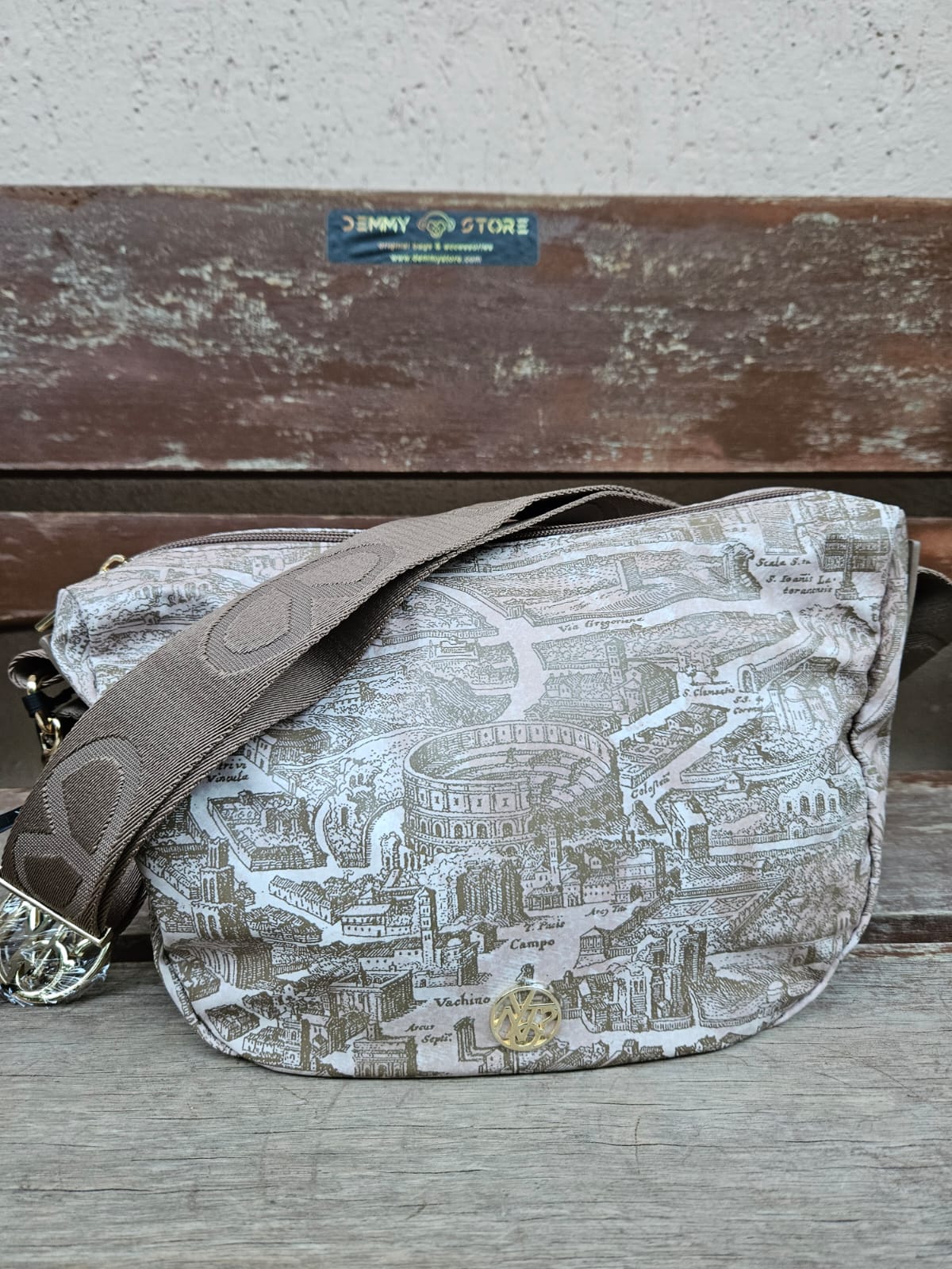 Ynot? Borsa hobo GUM004 almond
