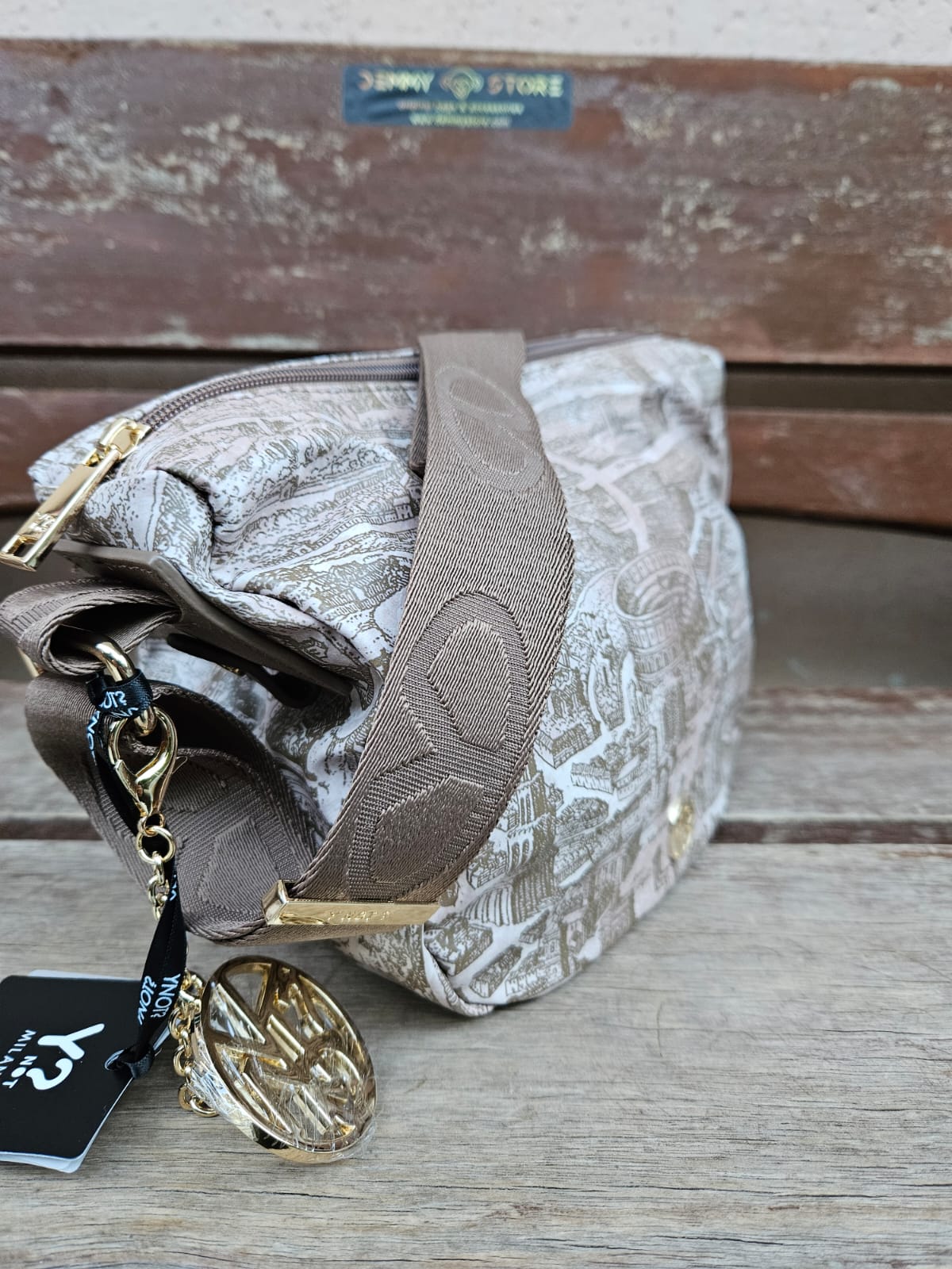 Ynot? Borsa hobo GUM004 almond