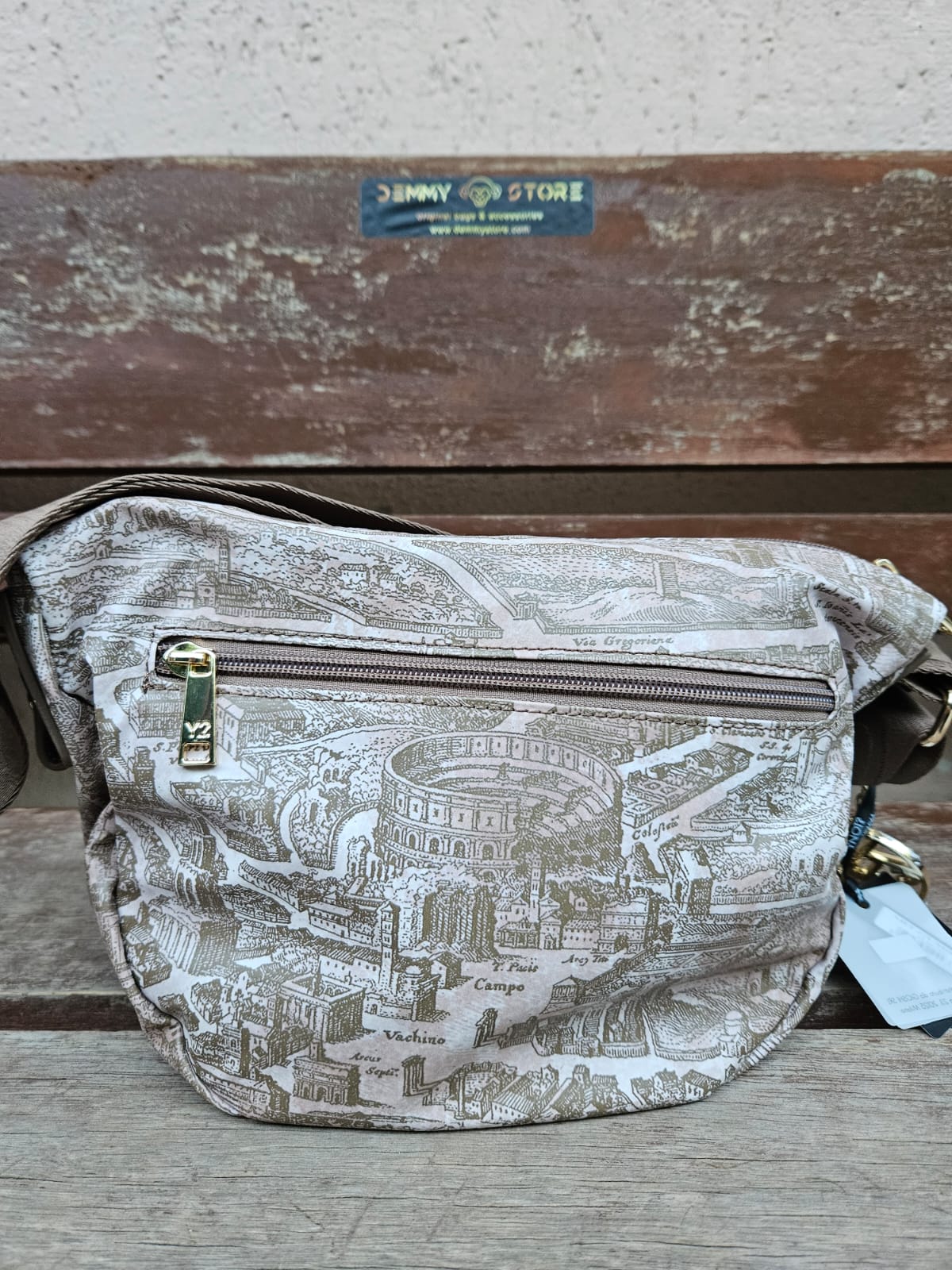 Ynot? Borsa hobo GUM004 almond