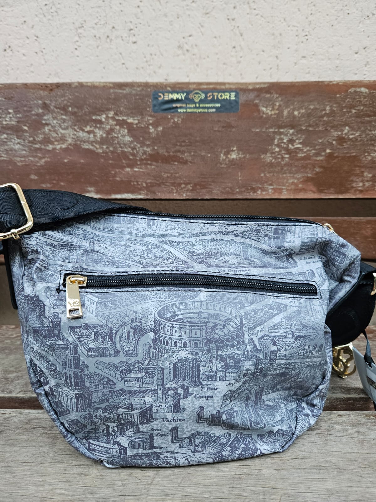 Ynot? Borsa hobo GUM004 grey