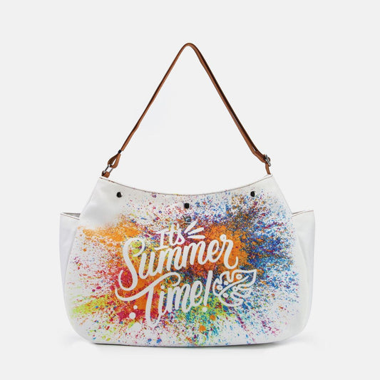 Ynot? Borsa mare SPR004 white