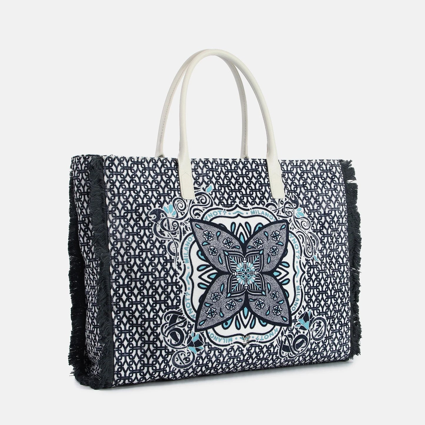 Ynot? Borsa mare large SAM001 white