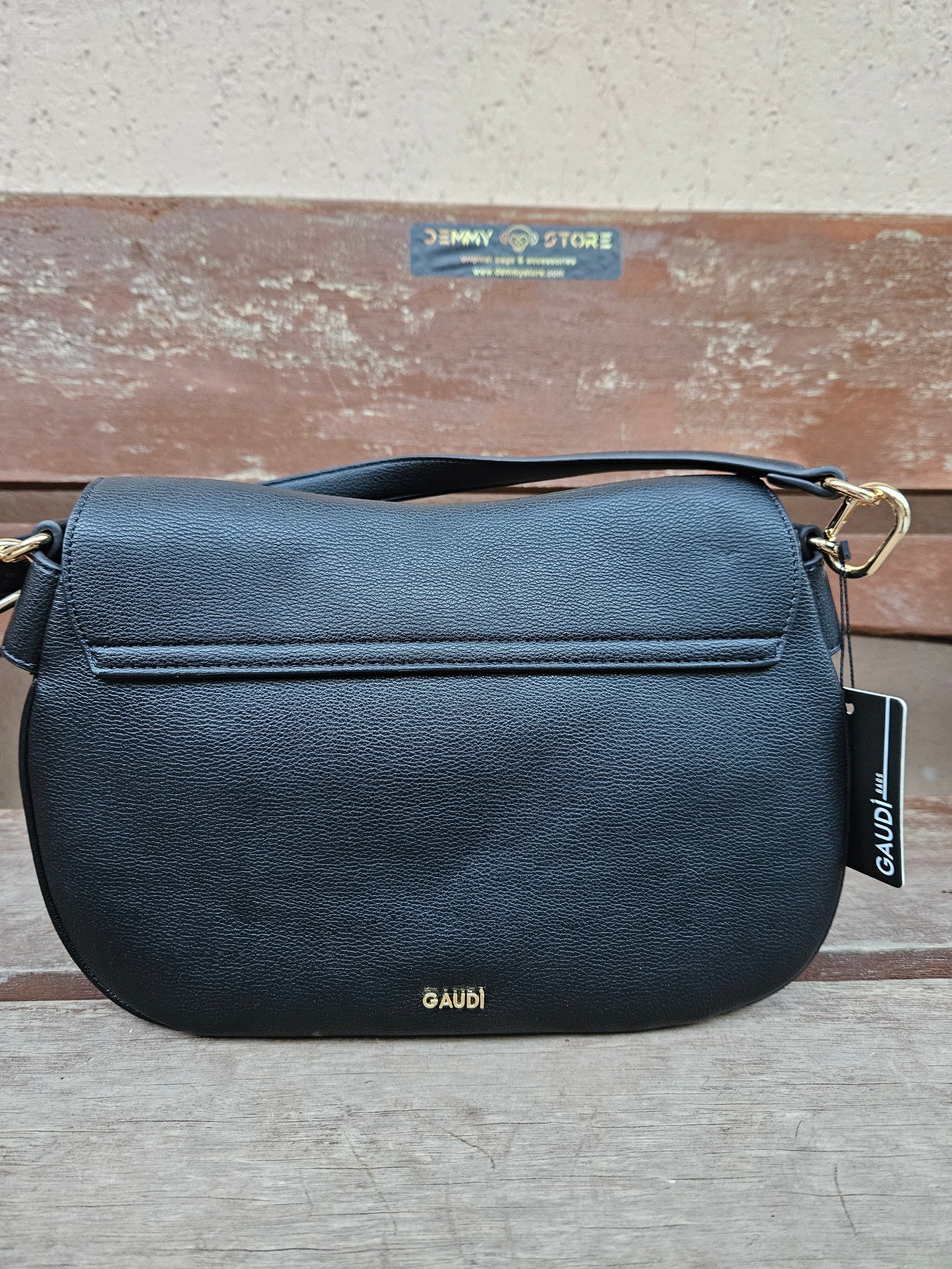 Borsa a spalla Gaudì CLAIRE nera