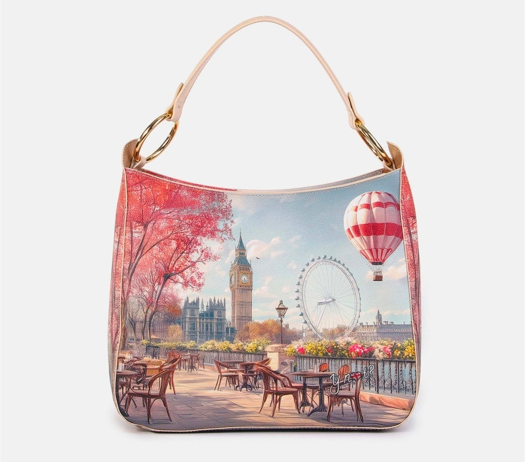 Ynot? Borsa sacca YES713 London cafe