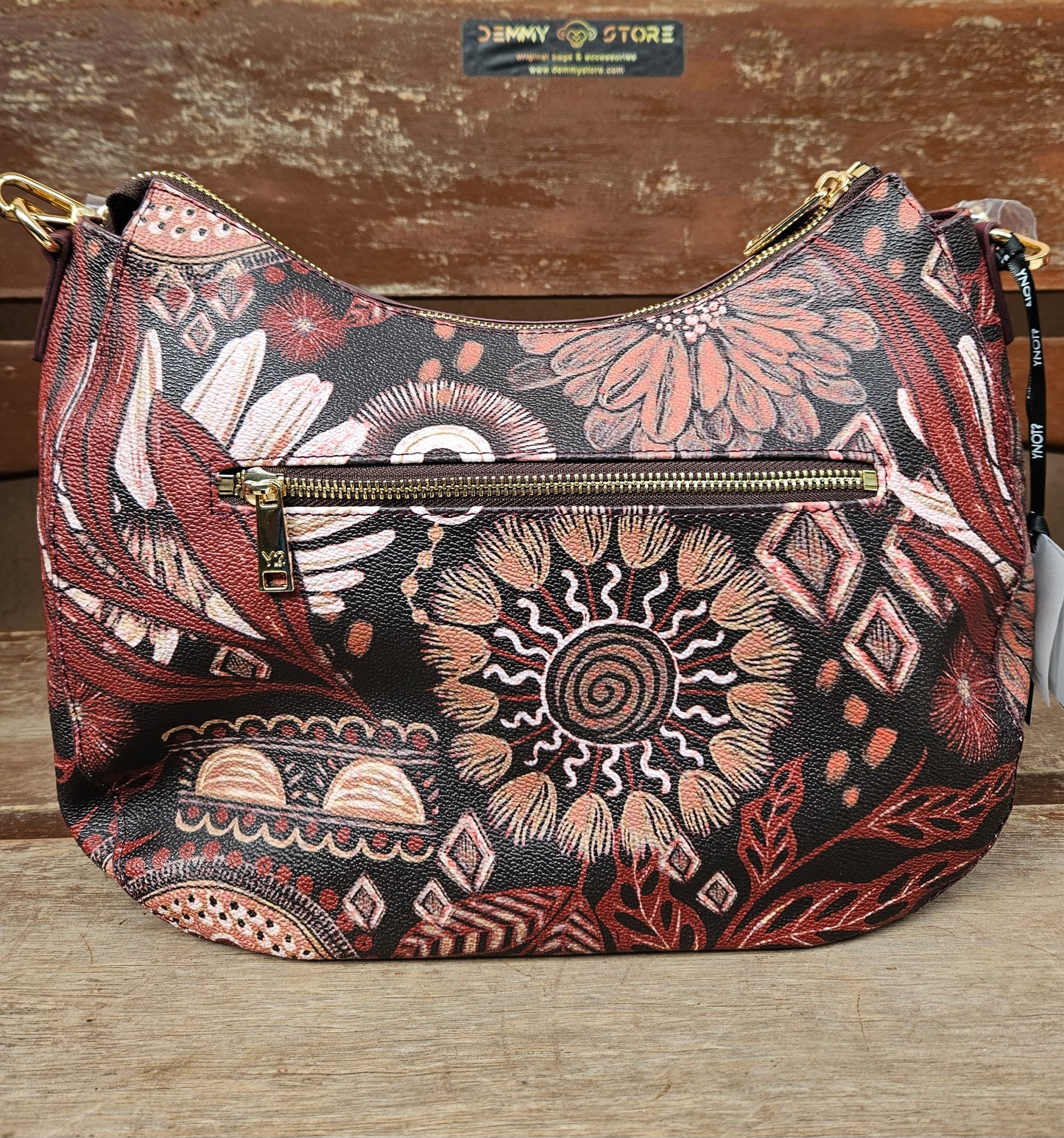 Ynot? Borsa hobo IKE006 natural