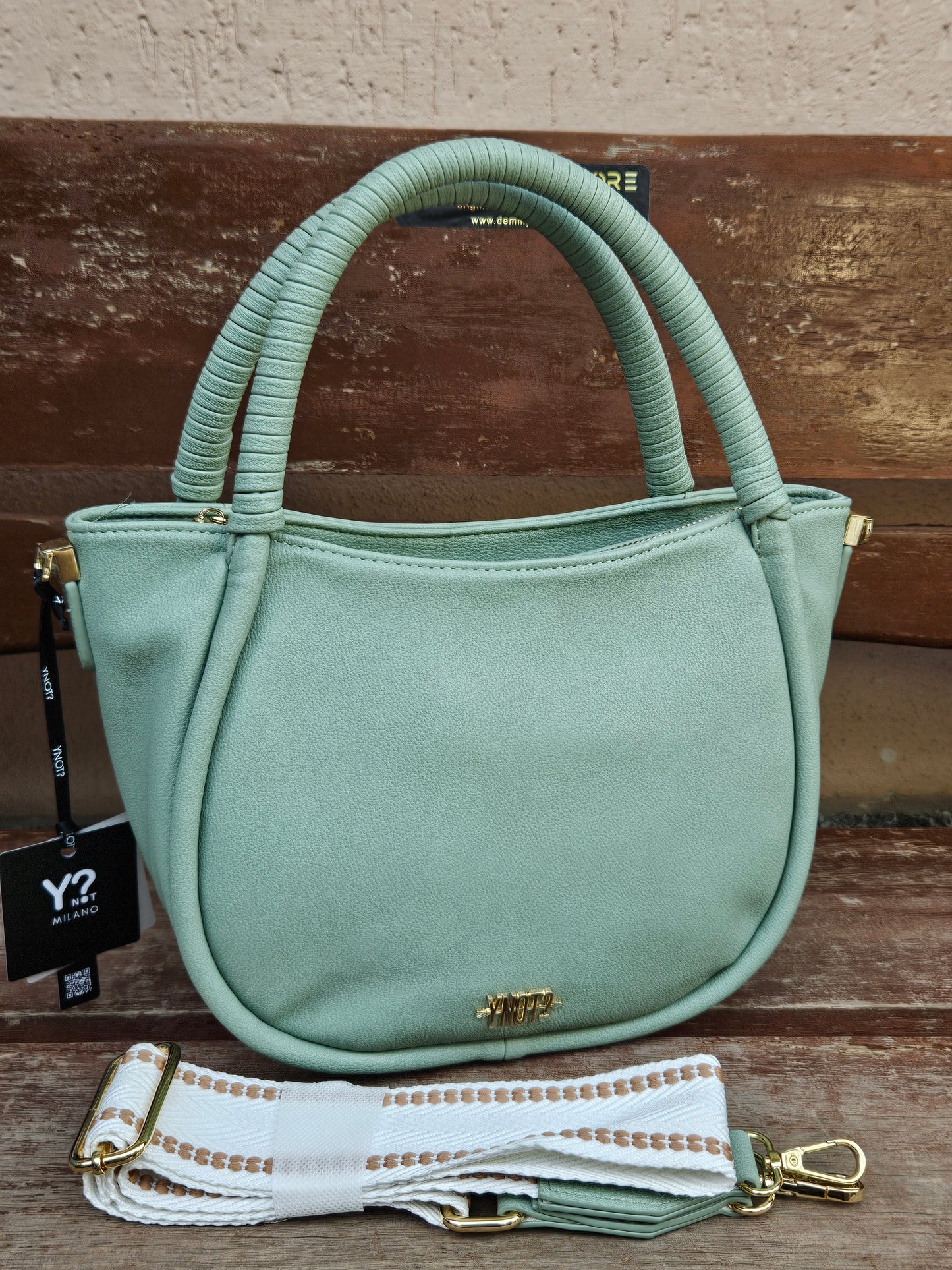 Ynot? Mini bag FAN007 mint