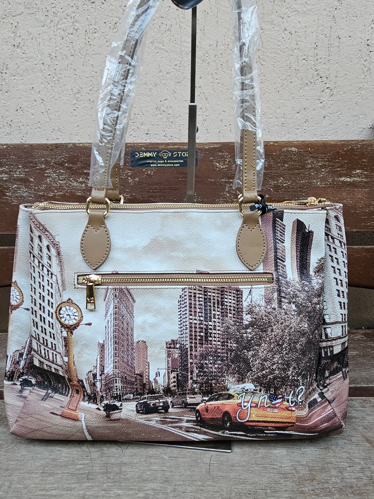 Ynot? Borsa tote Golden time YES594