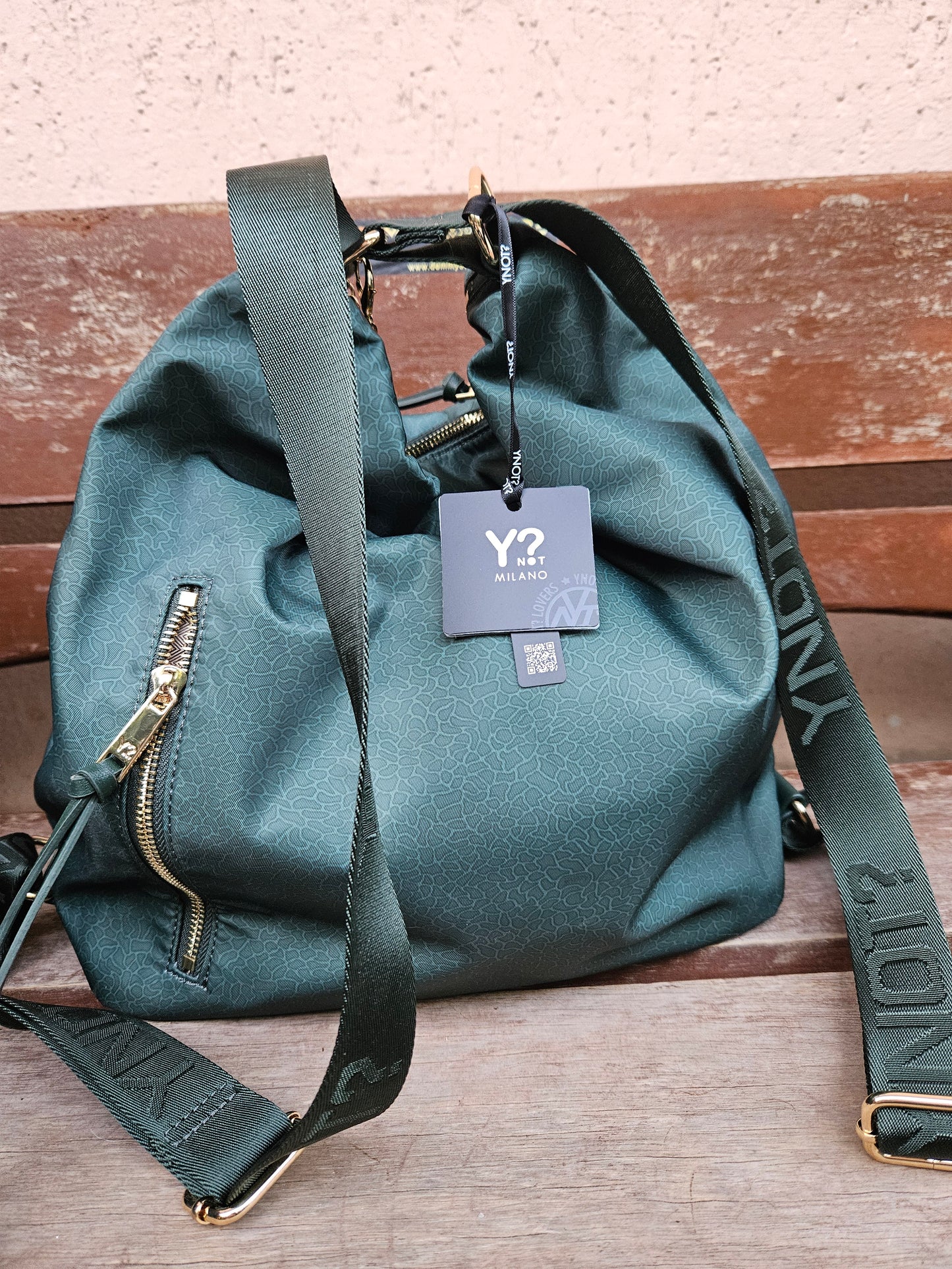 Ynot? Borsa zaino CLO050 forest