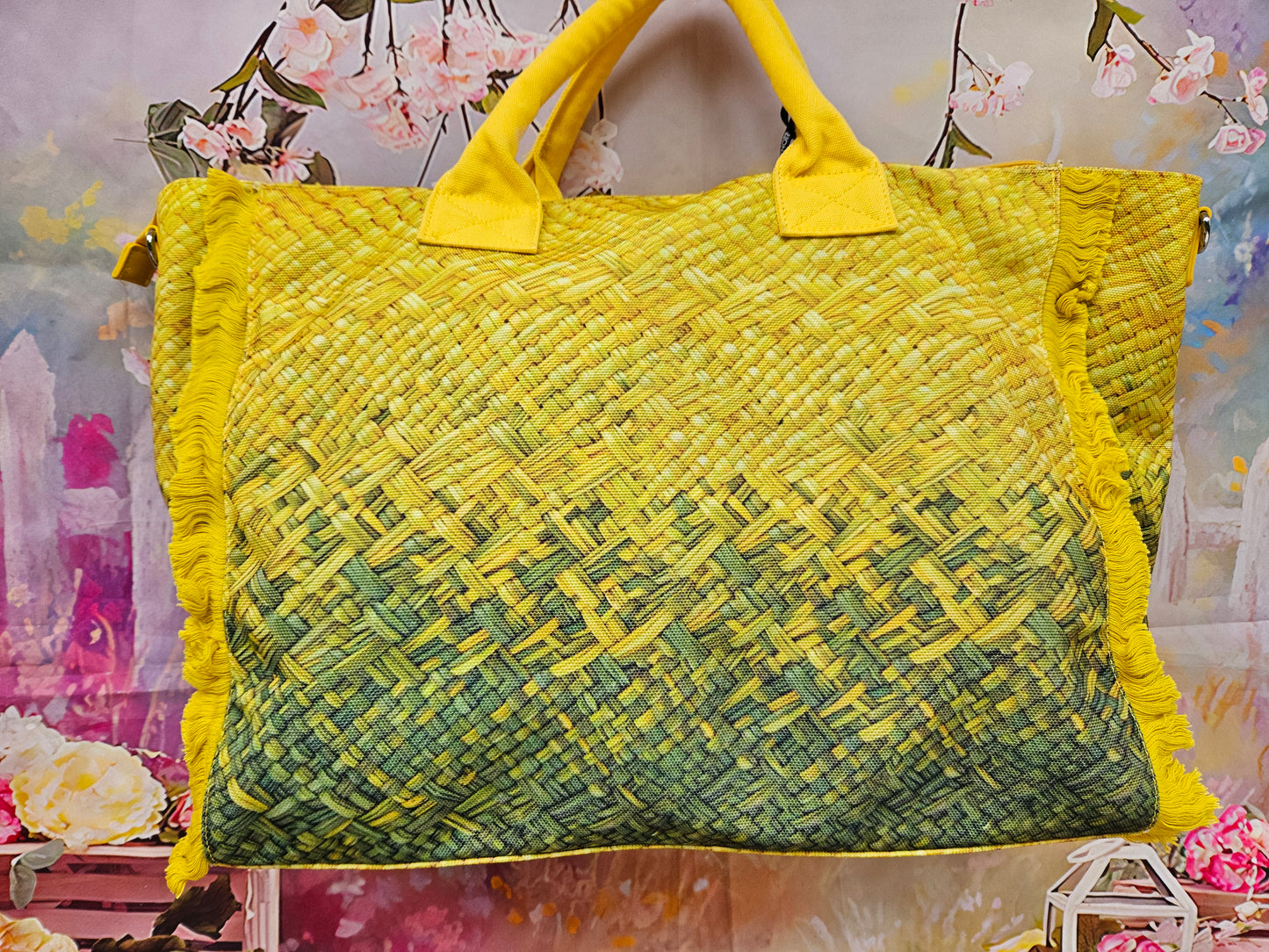 Ynot? Borsa mare MAC002 lime