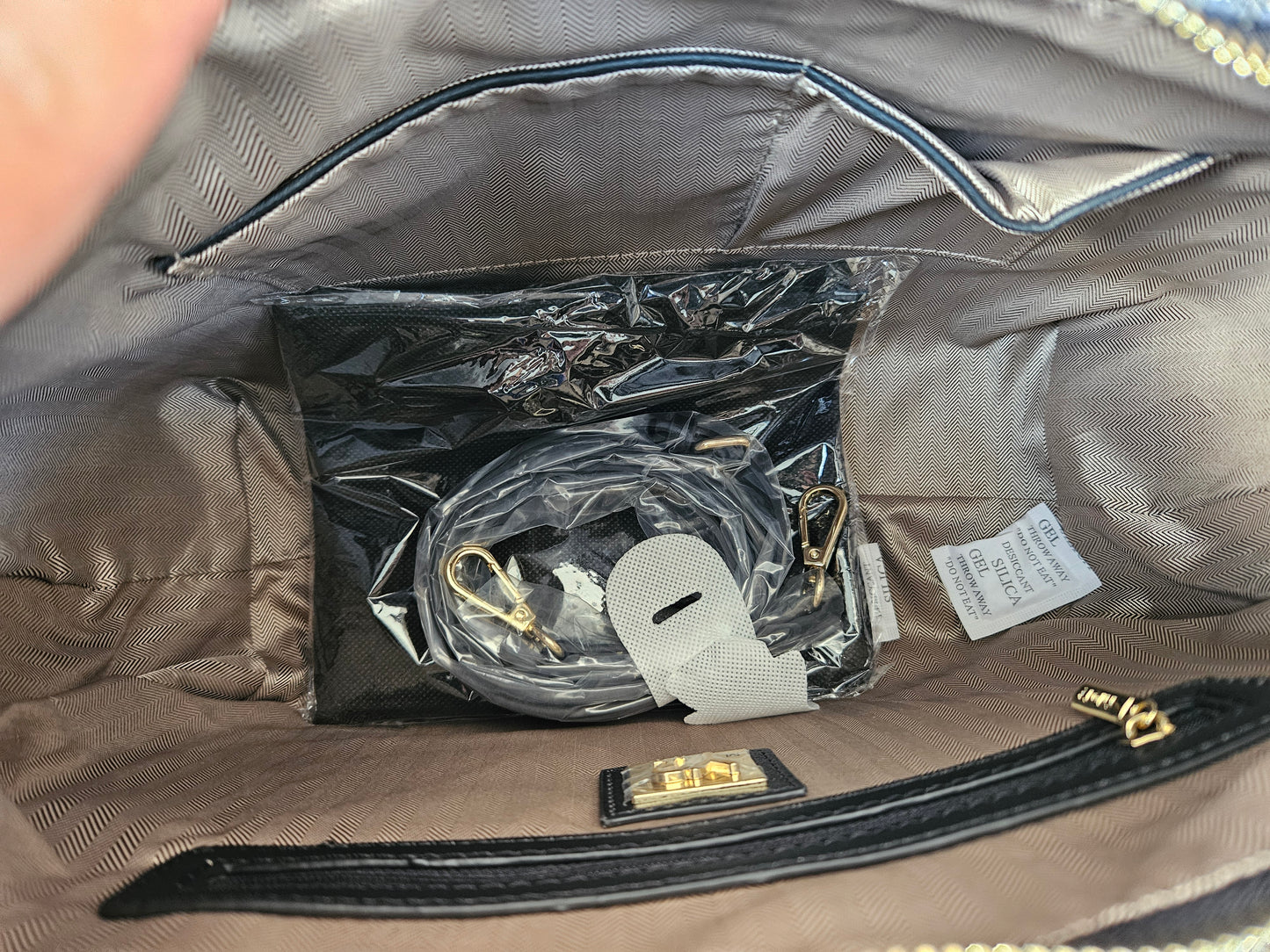 Ynot? Hobo bag LUX105 nero