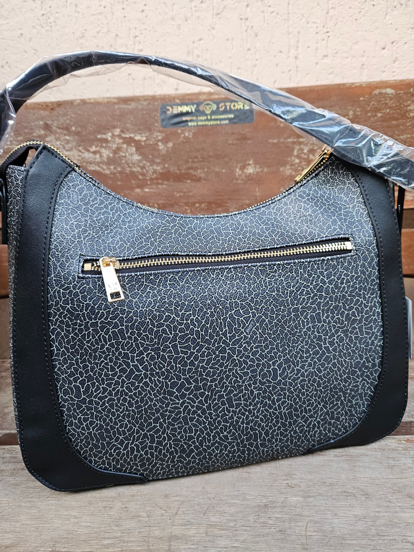 Ynot? Hobo bag LUX105 nero