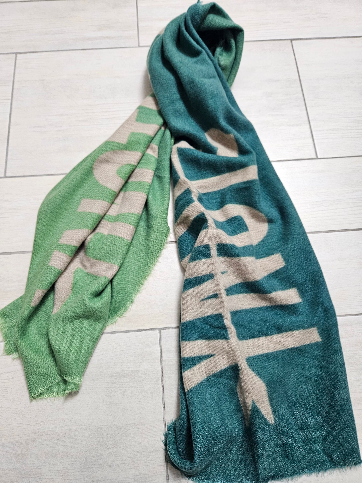 Ynot? Sciarpa LOV104 verde