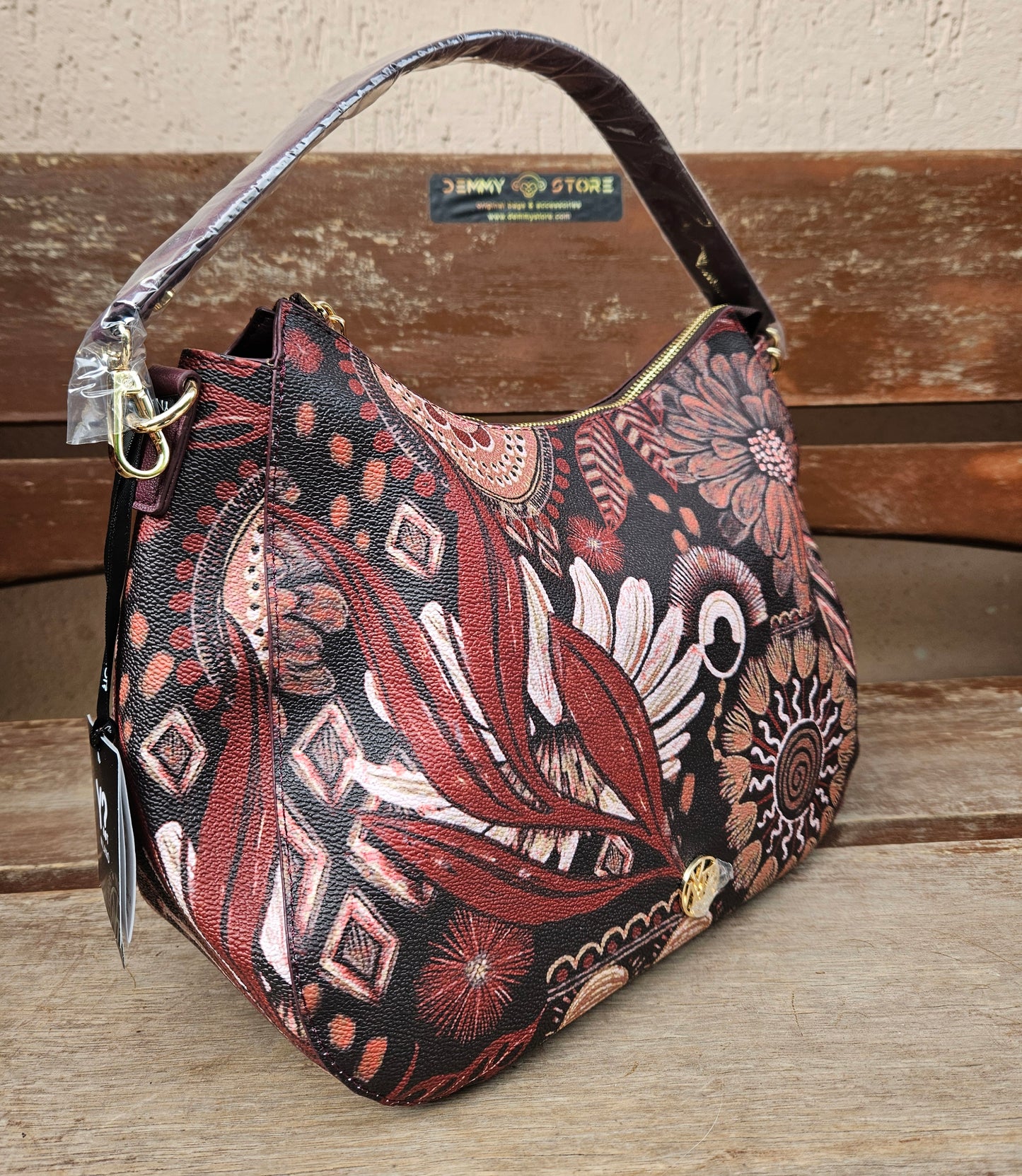 Ynot? Borsa hobo IKE006 natural