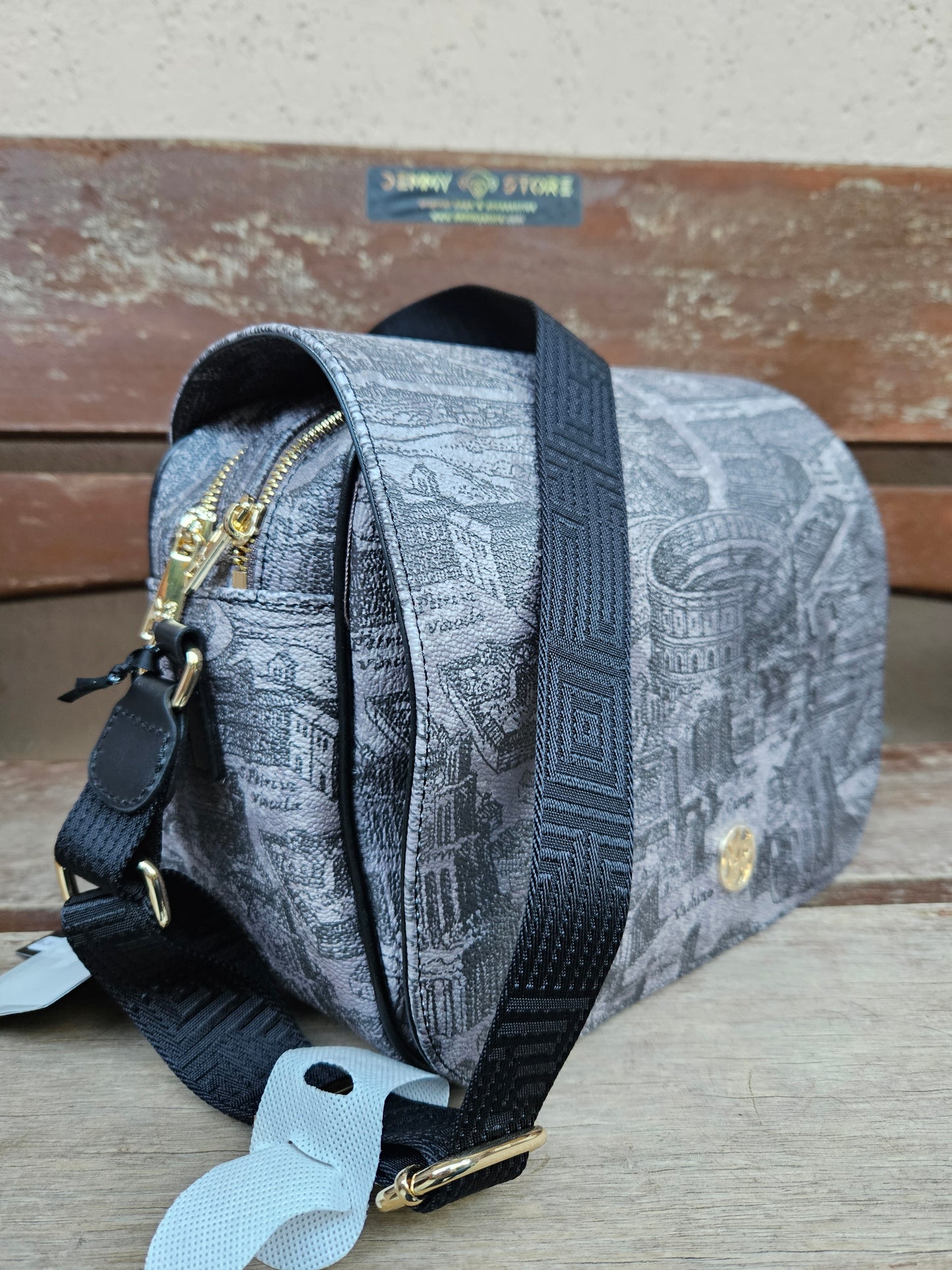 Ynot? Flap bag ETE007 grey