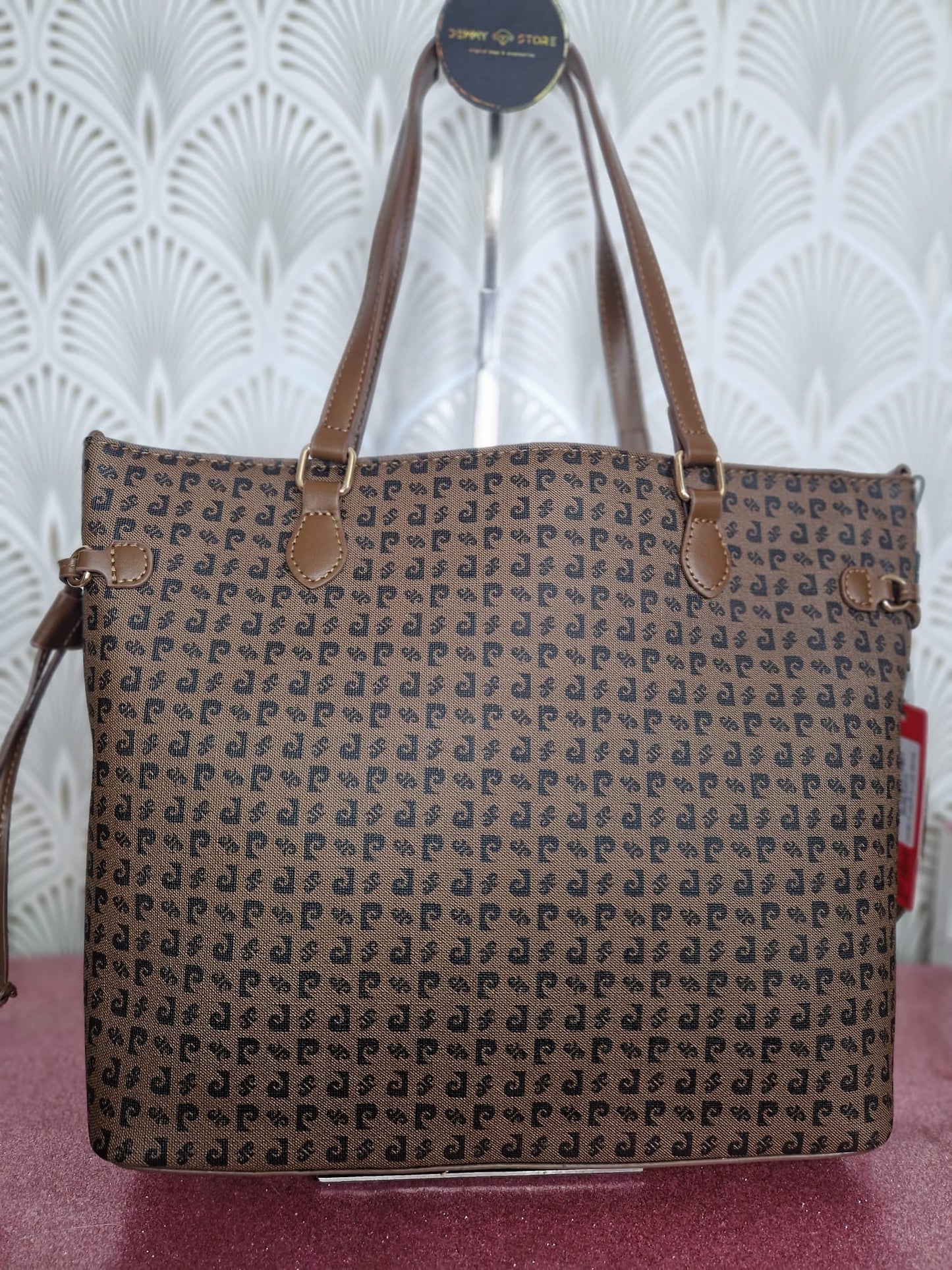 Borsa a spalla marrone