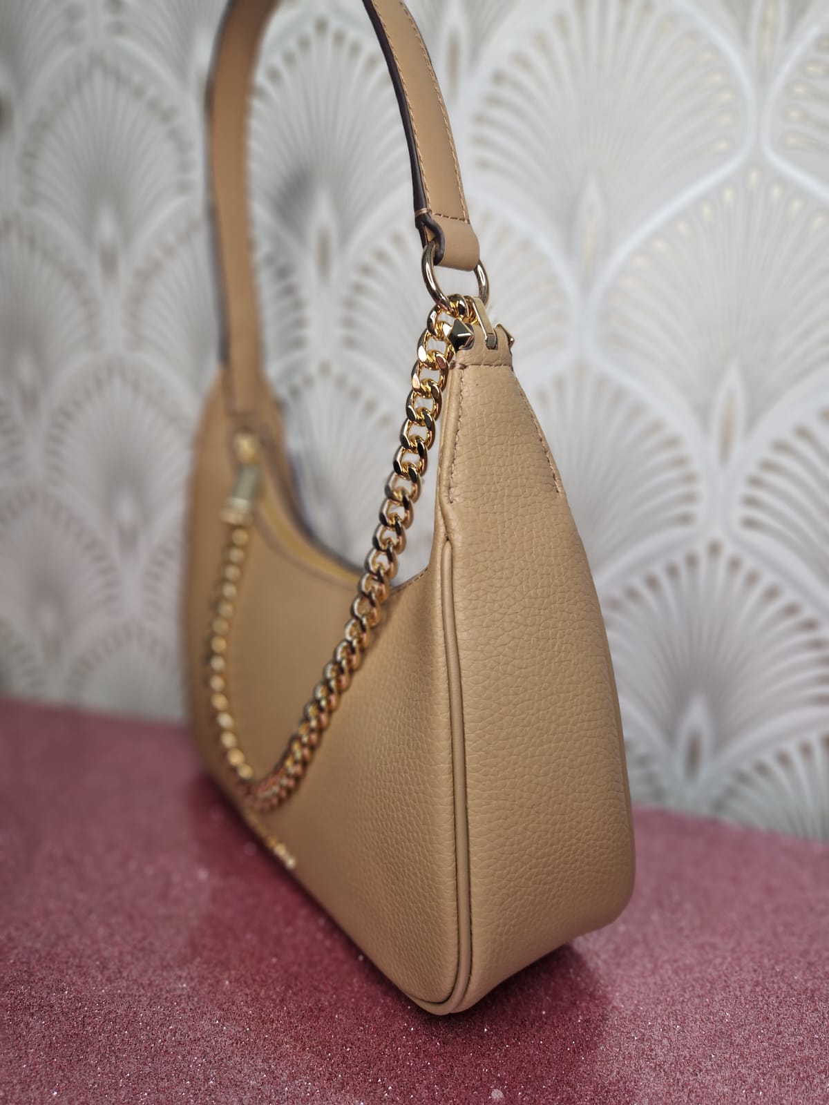 Borsa MK Lucinda camel