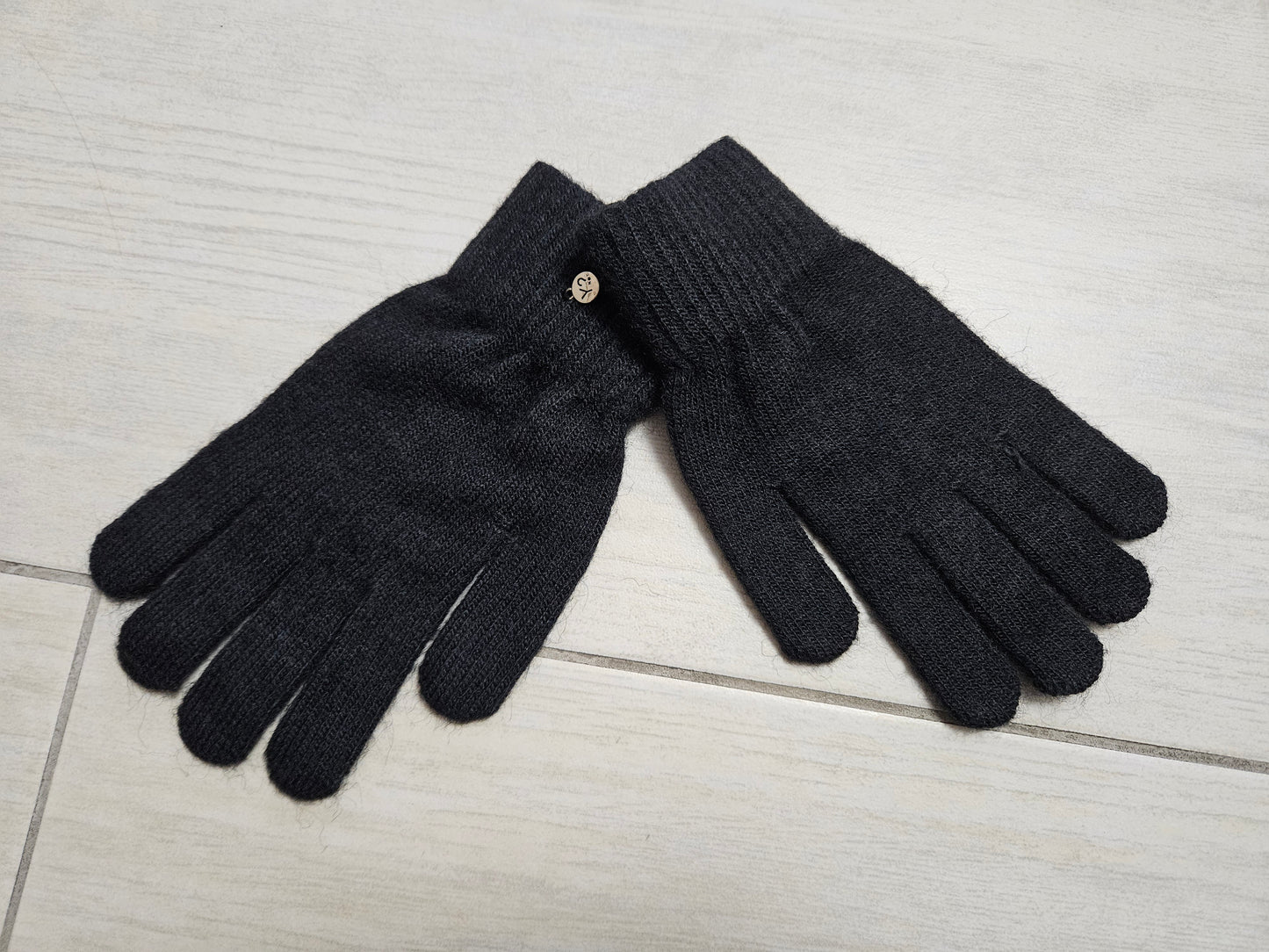 Ynot? Guanti in maglia GWL002 black