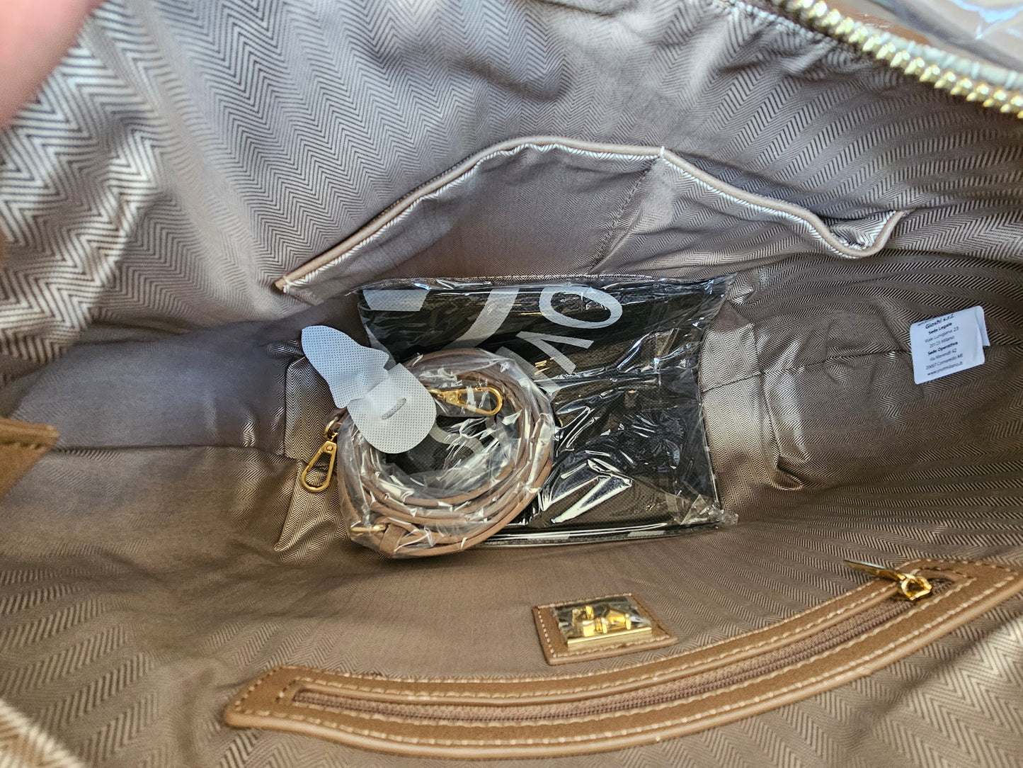 Ynot? Hobo bag LUX105 havana