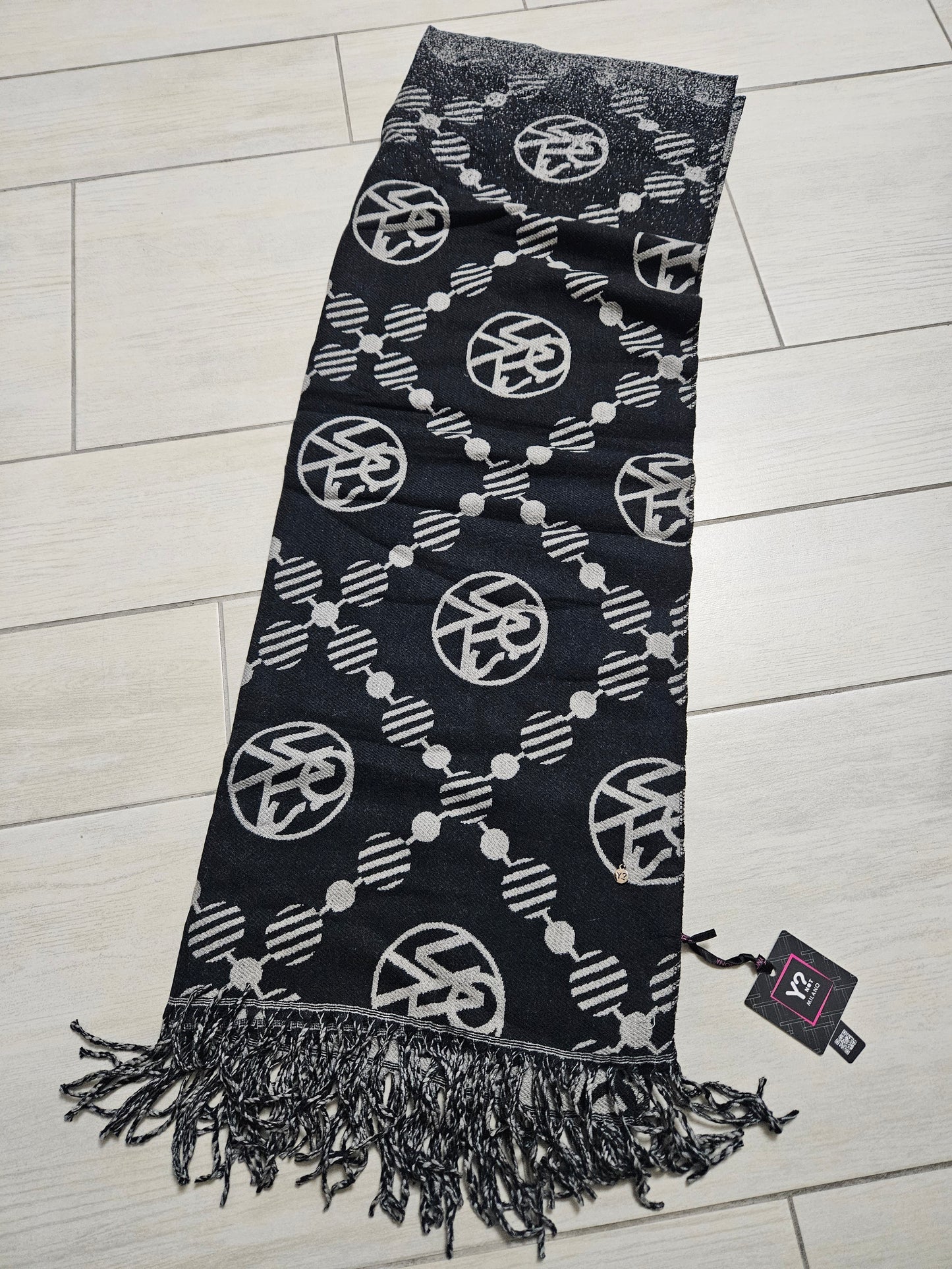 Ynot? Sciarpa LOG114 black