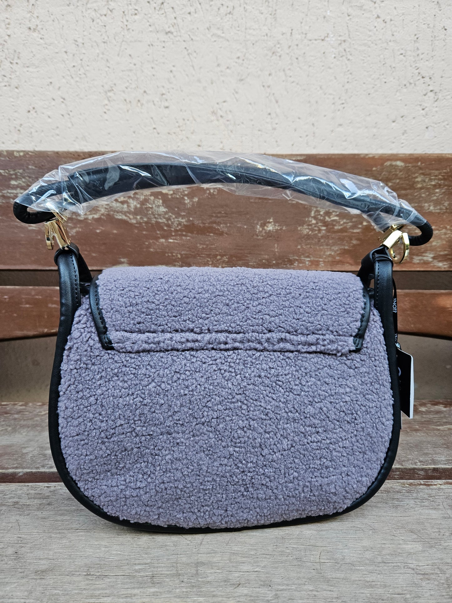 Ynot? Flap bag DEA005 smoke