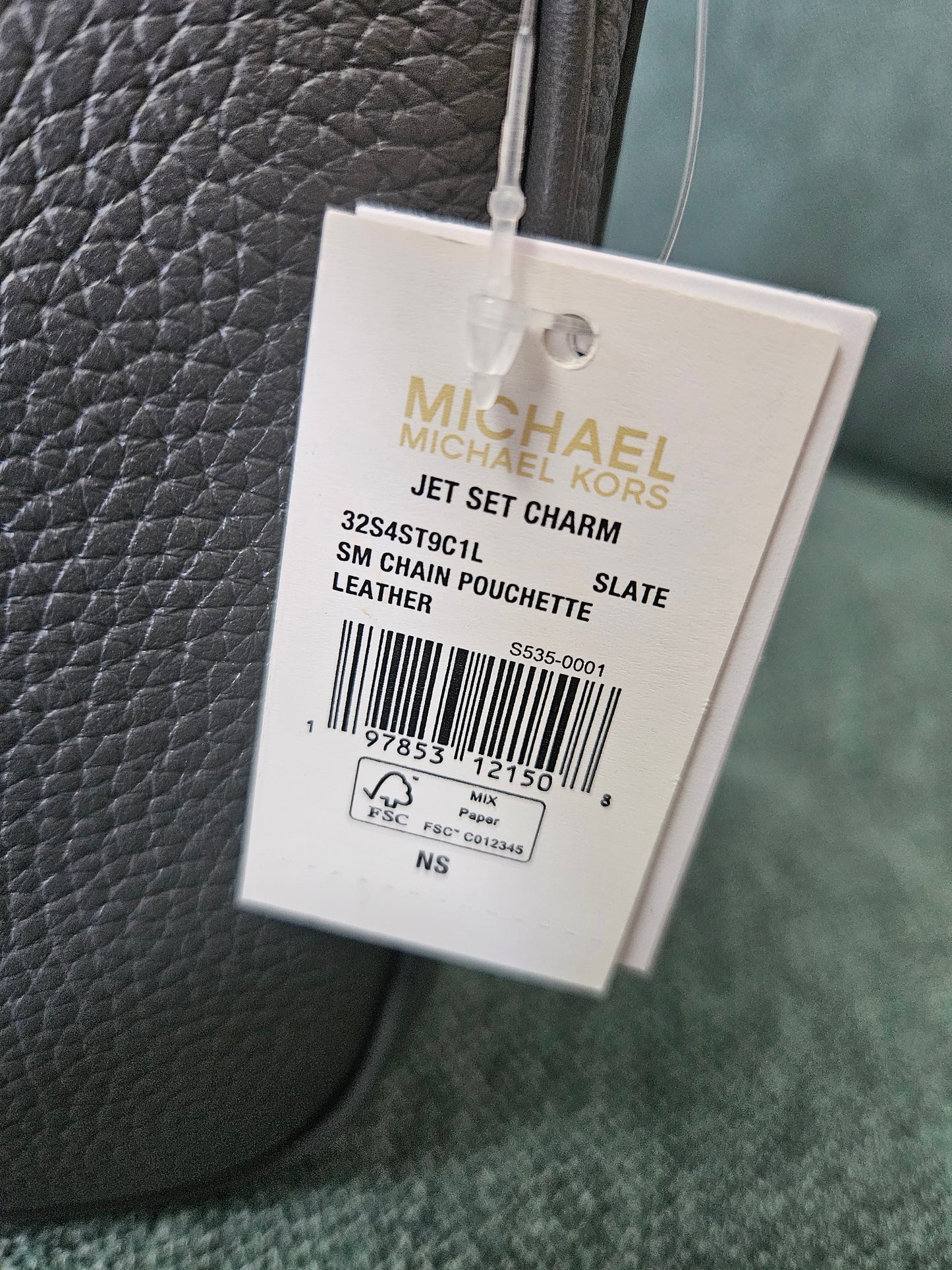 Jet set charm small grey