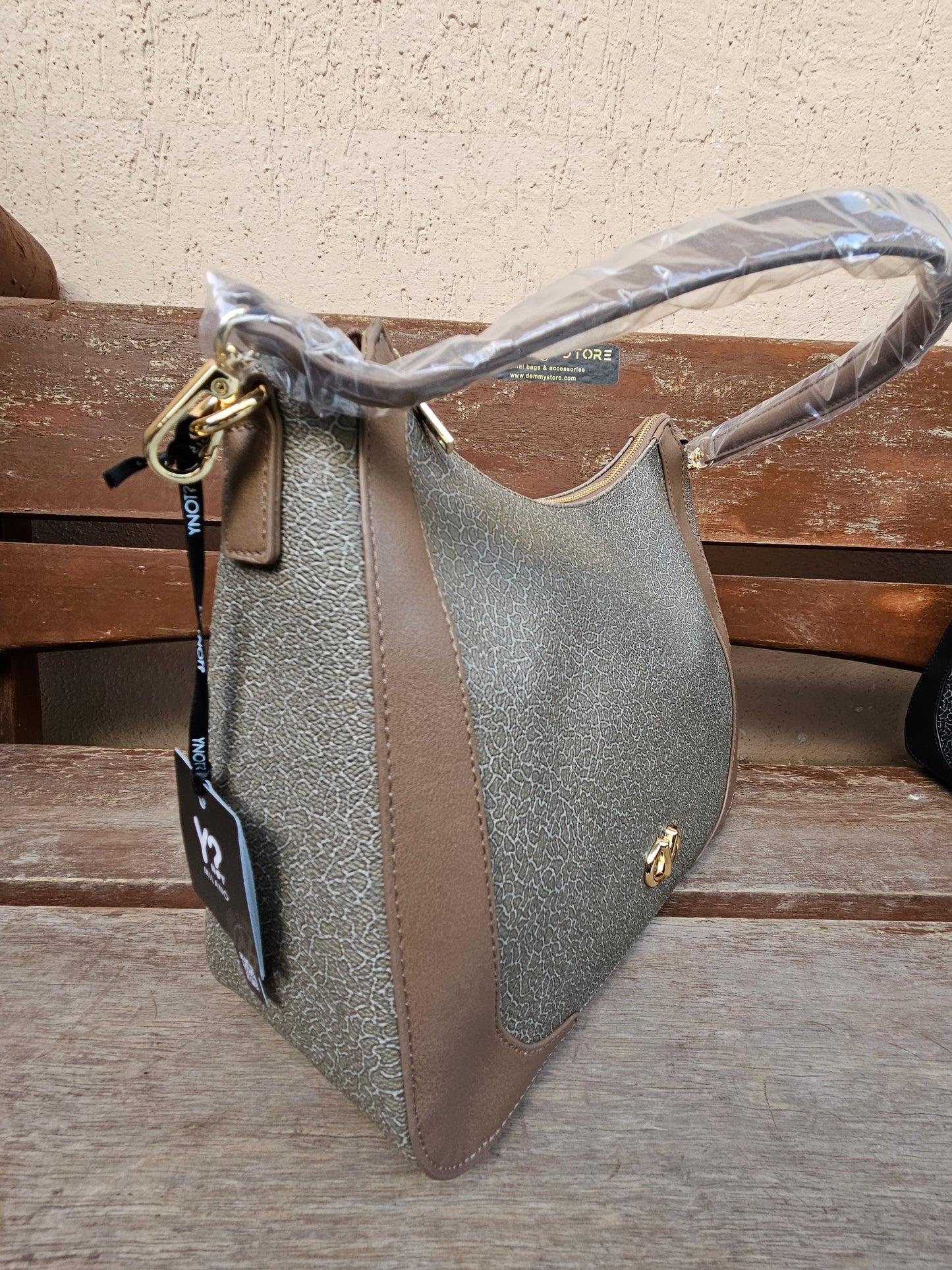 Ynot? Hobo bag LUX105 havana