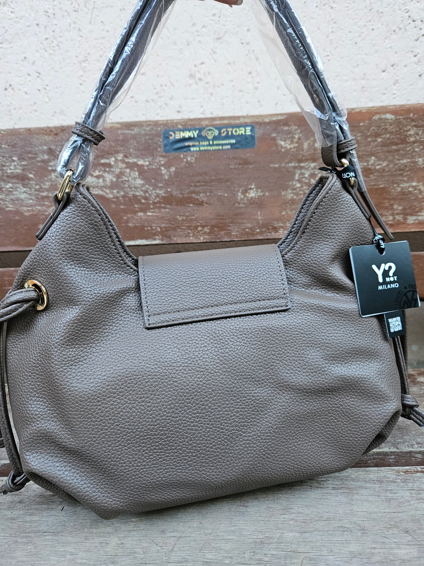 Ynot? Hobo DAF003 taupe