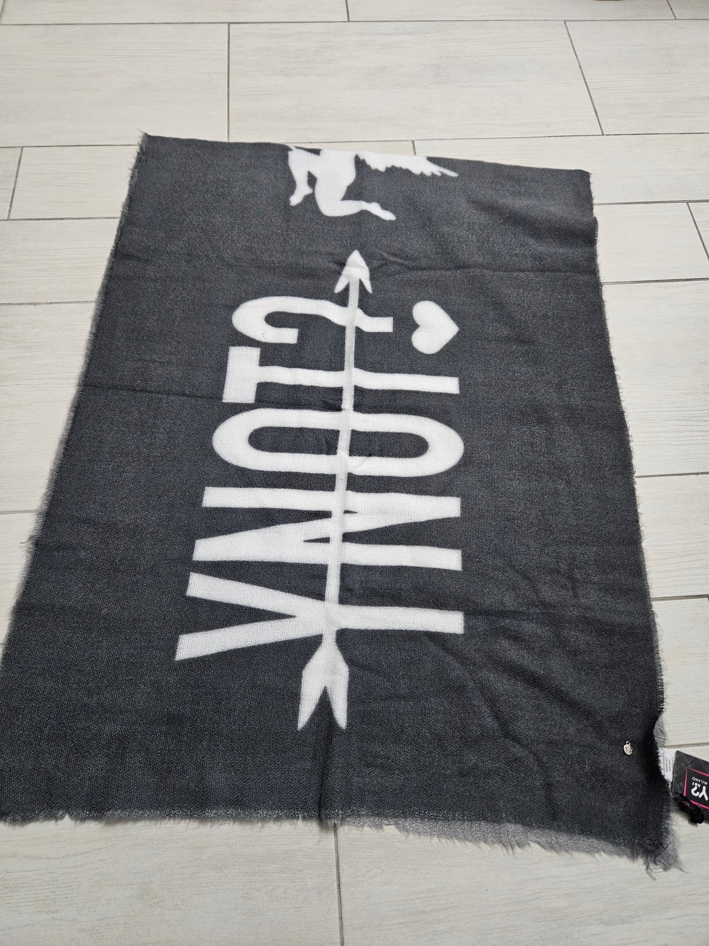 Ynot? Sciarpa LOV104 grigio