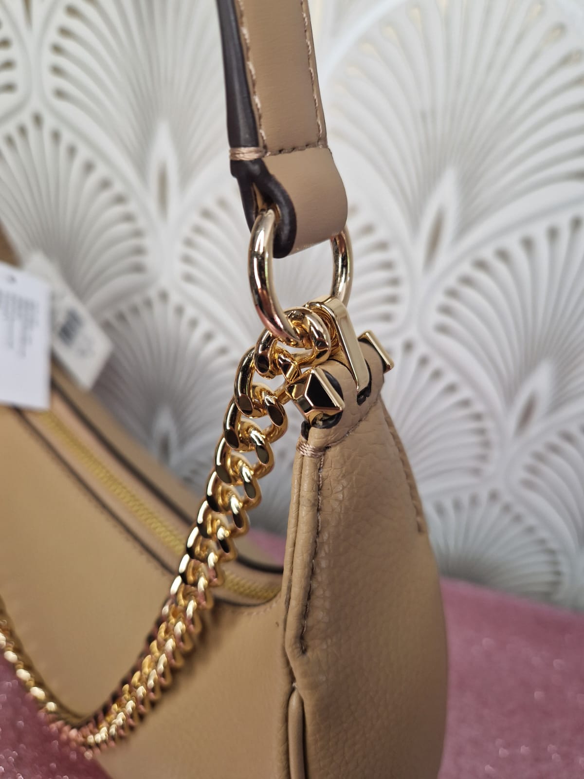Borsa MK Lucinda camel