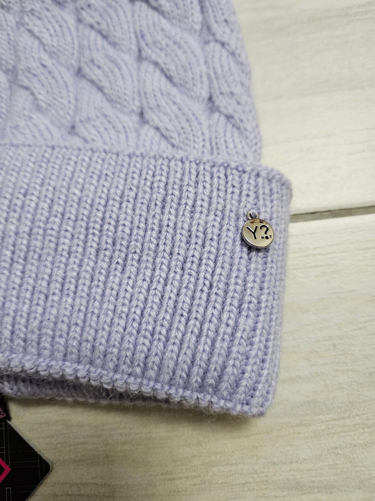 Ynot? Cappello in maglia CTR001 lilla