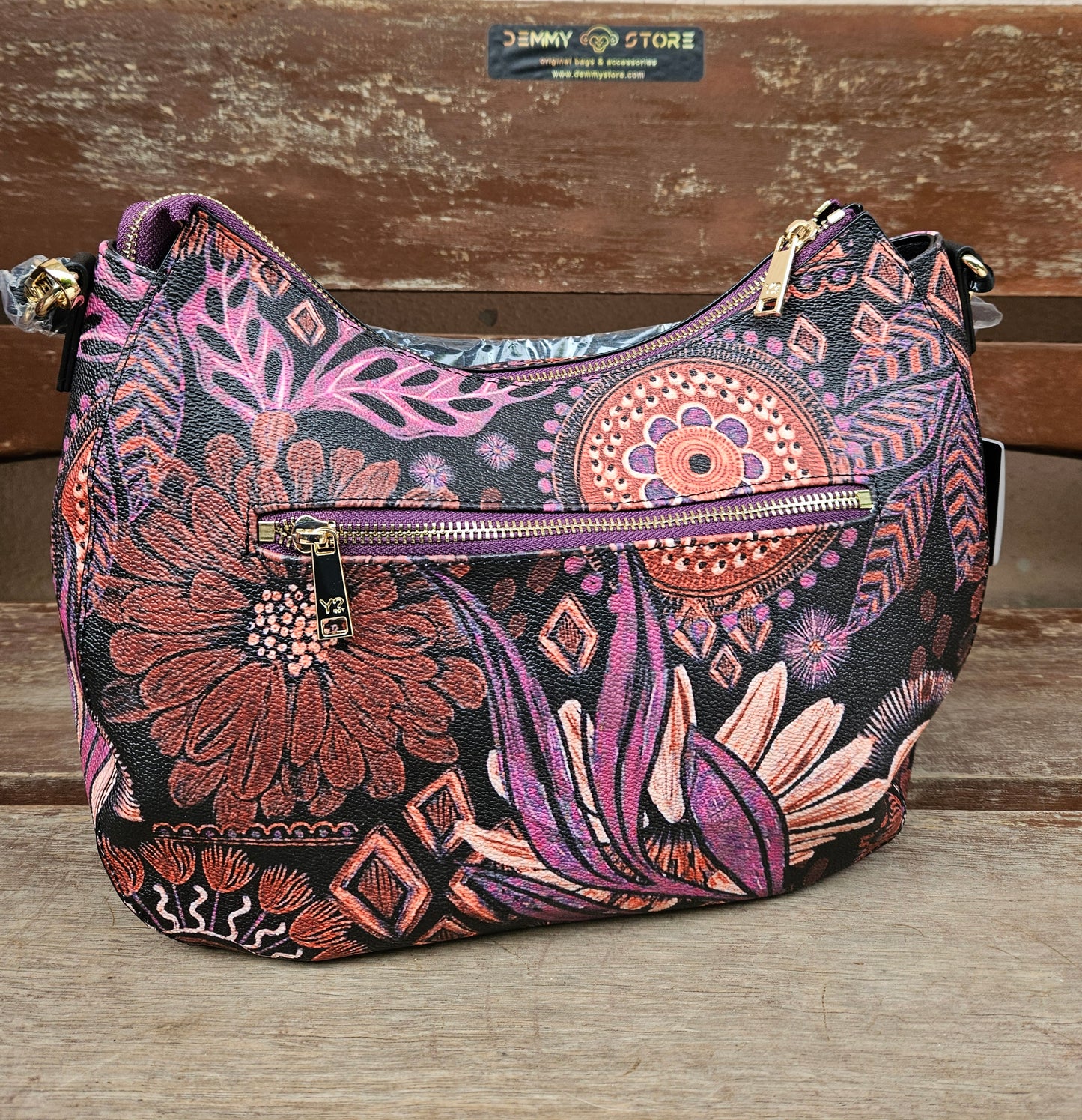 Ynot? Borsa hobo IKE006 berry