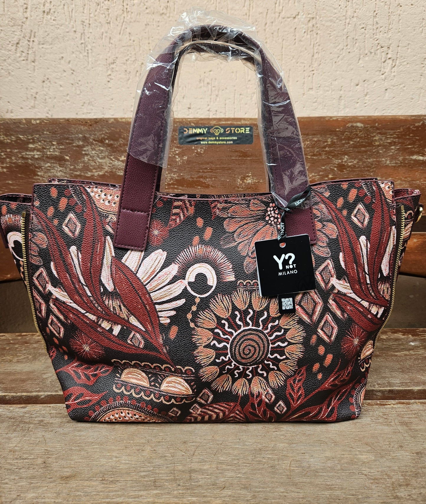 Ynot? Tote large IKE002 natural