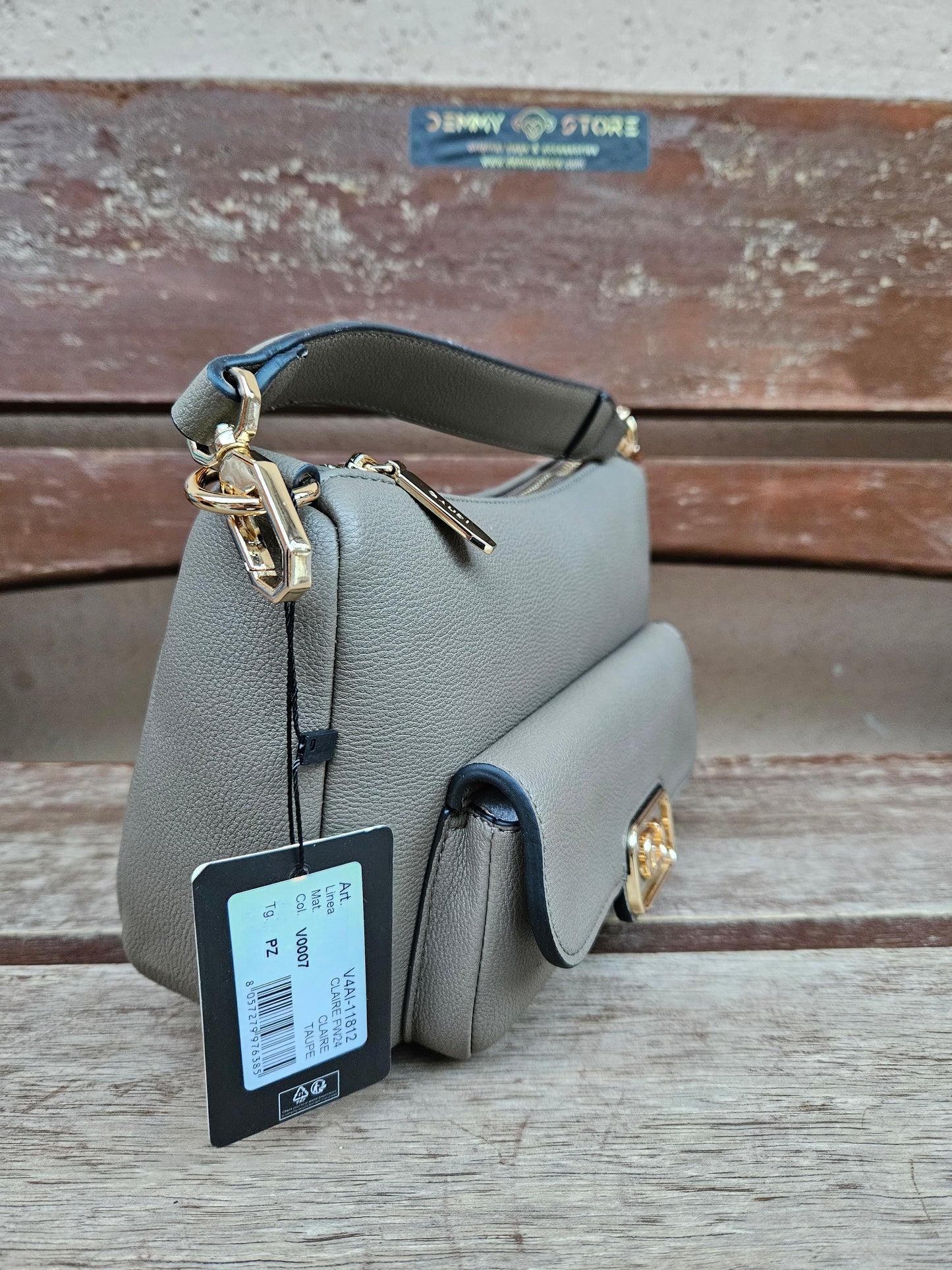 Shoulder Gaudi CLAIRE taupe