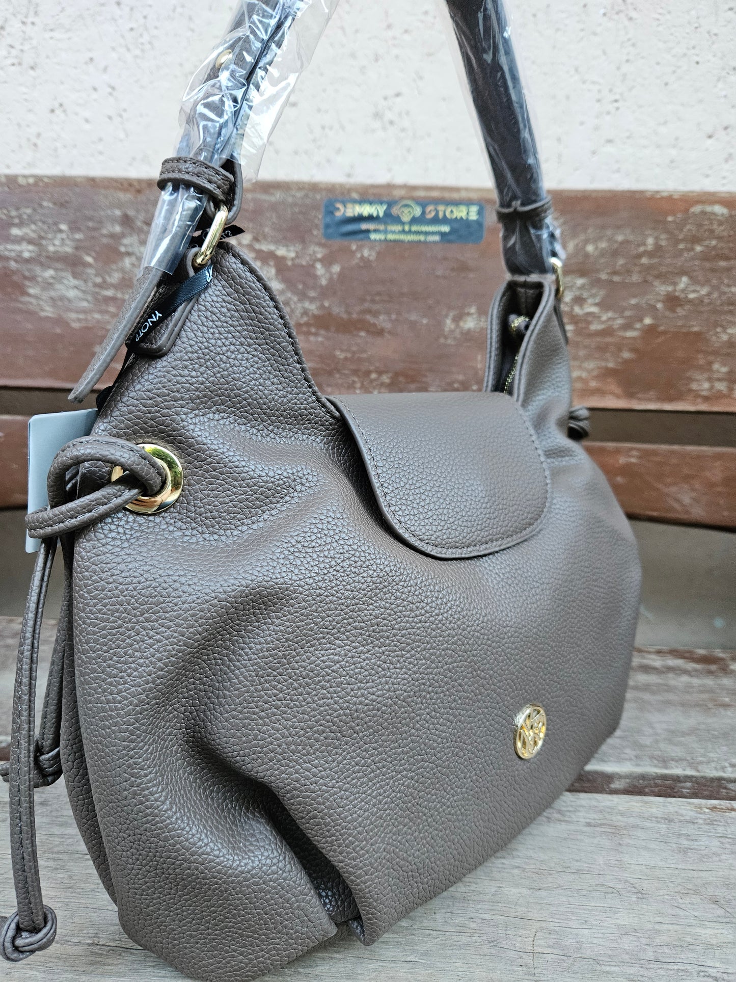 Ynot? Hobo DAF003 taupe