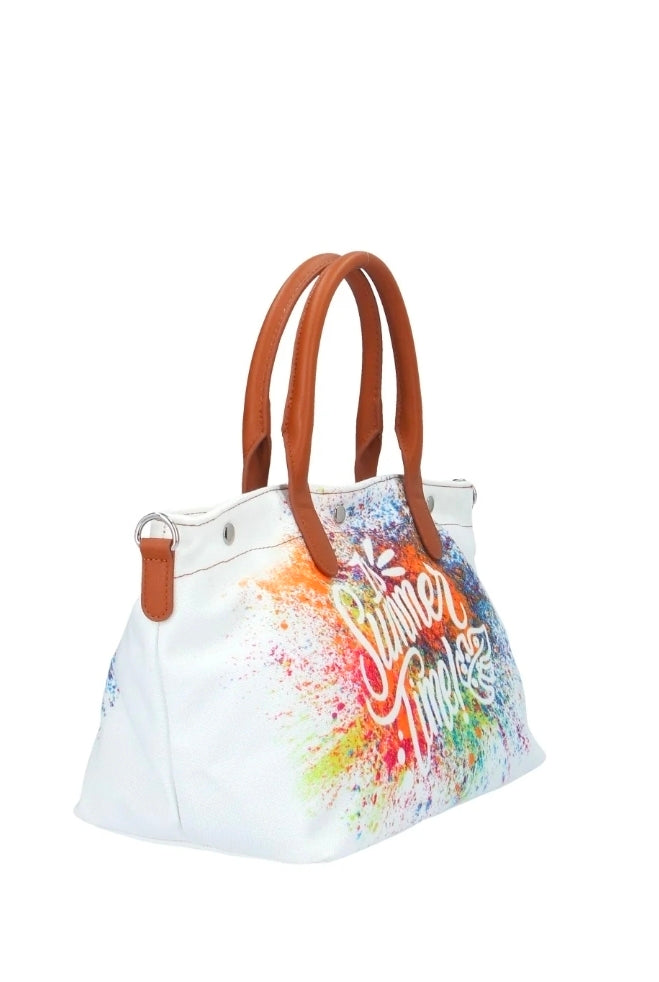 Ynot? Borsa mare SPR003 white