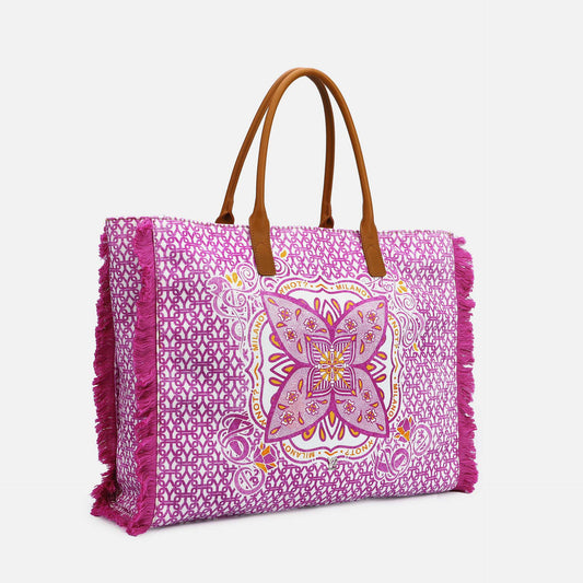Ynot? Borsa mare large SAM001 peony